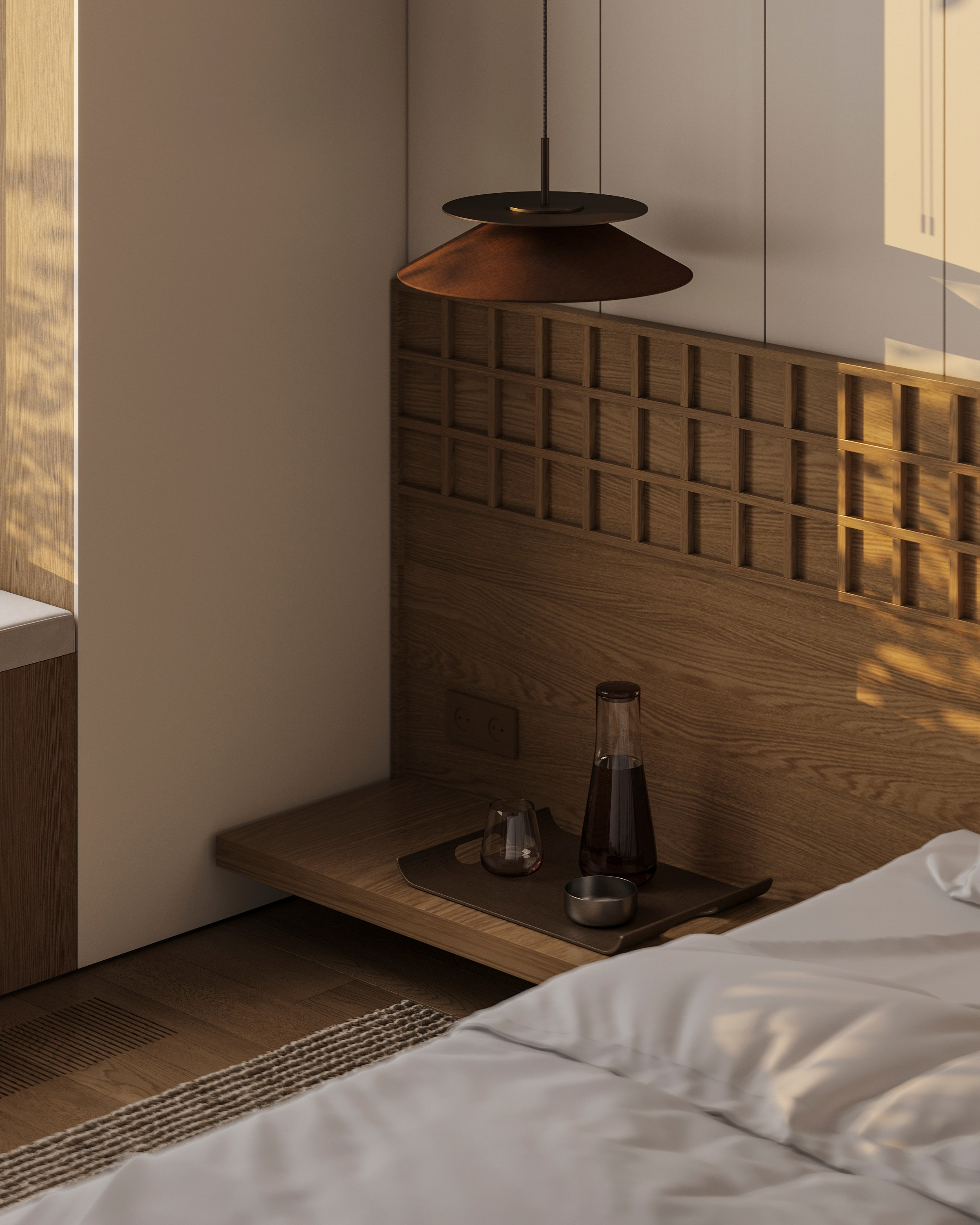 JAPANDI HAVEN | CONCEPTUAL PROJECT. Interior Visualization by Valerie Stetyukevich