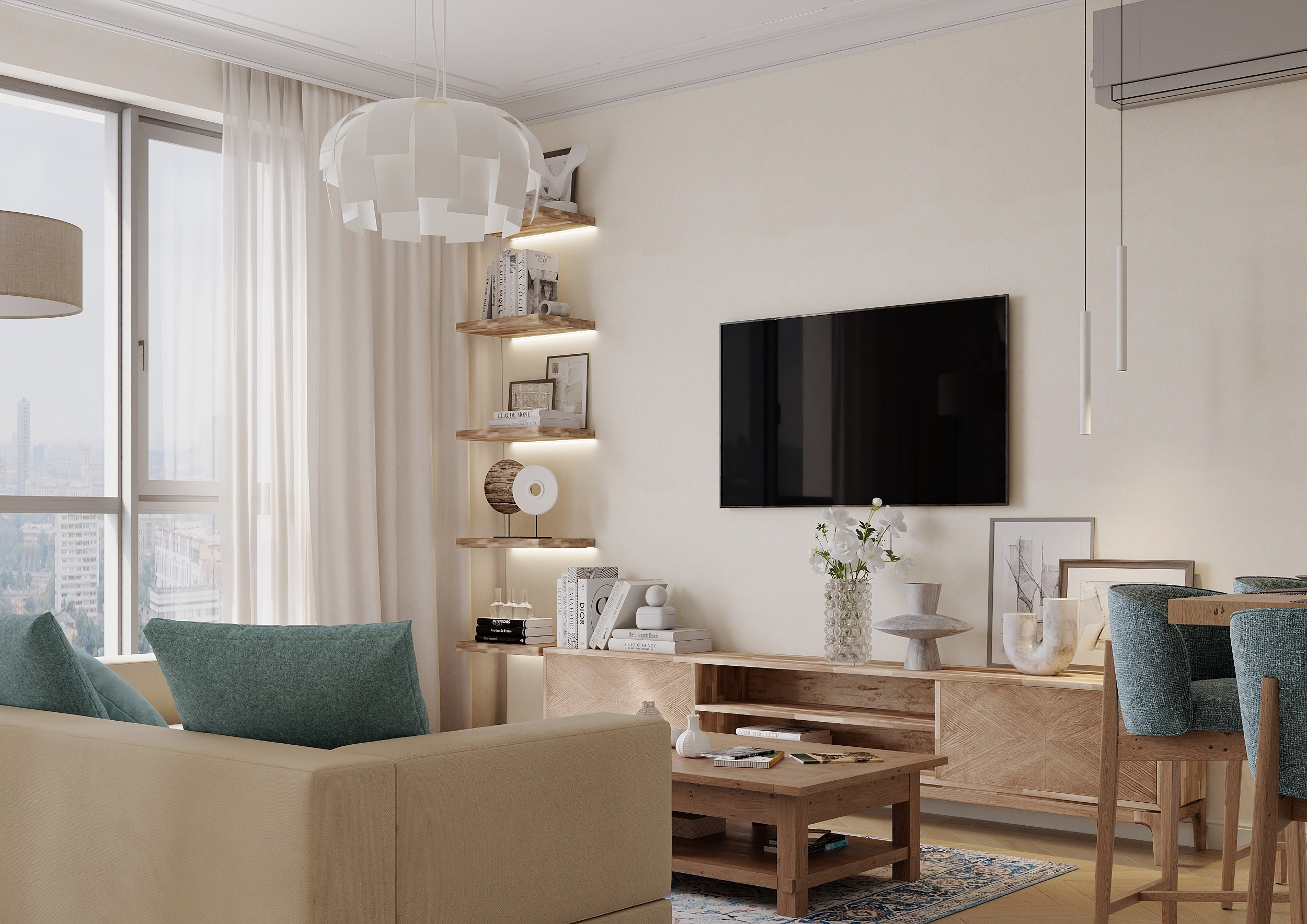 Квартира в комплексе Сколово. 3D визуализатор в Москве Сердюк Владислав