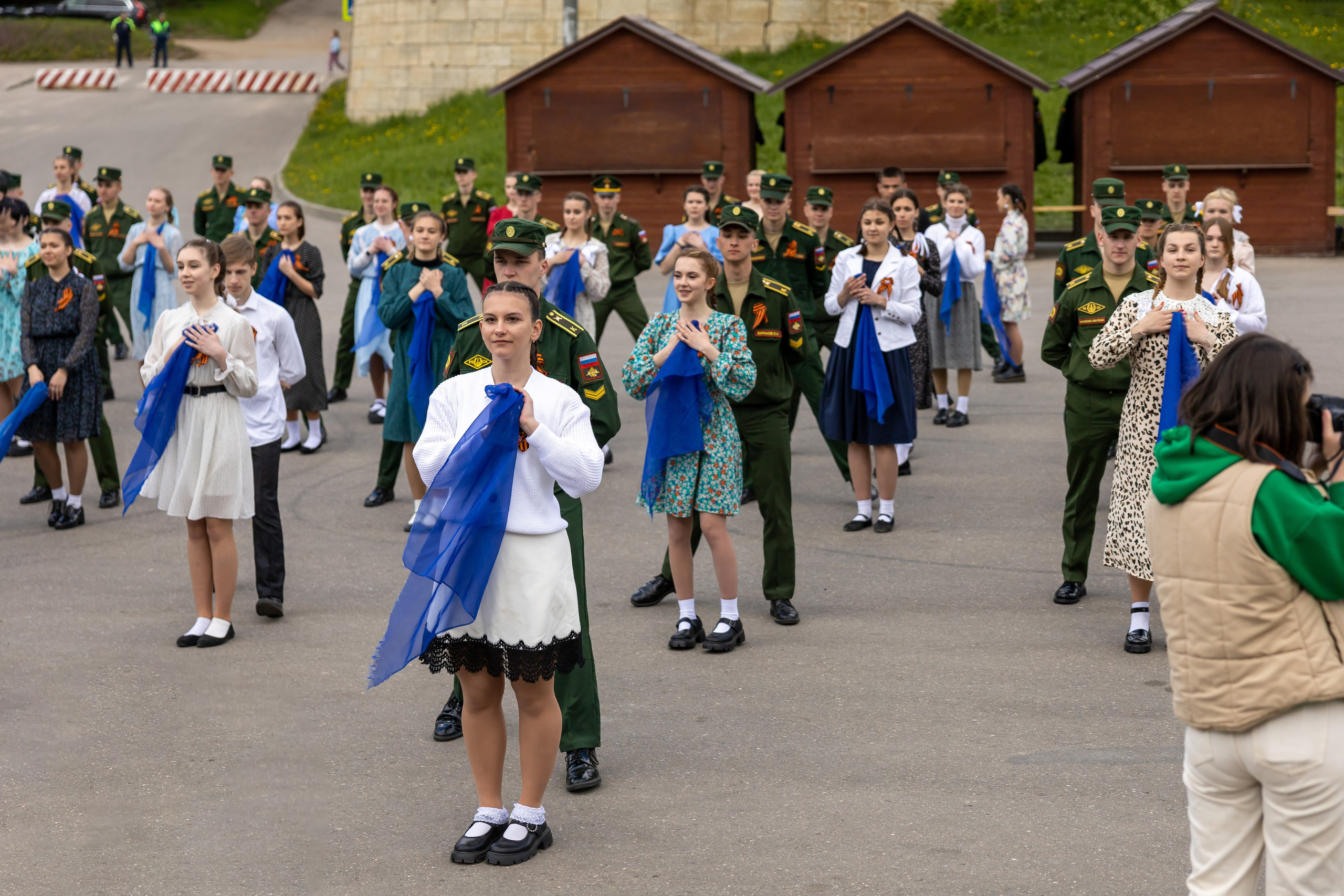 Акция «Синий платочек» 2023. Фотограф в Серпухове Наталья Руденко