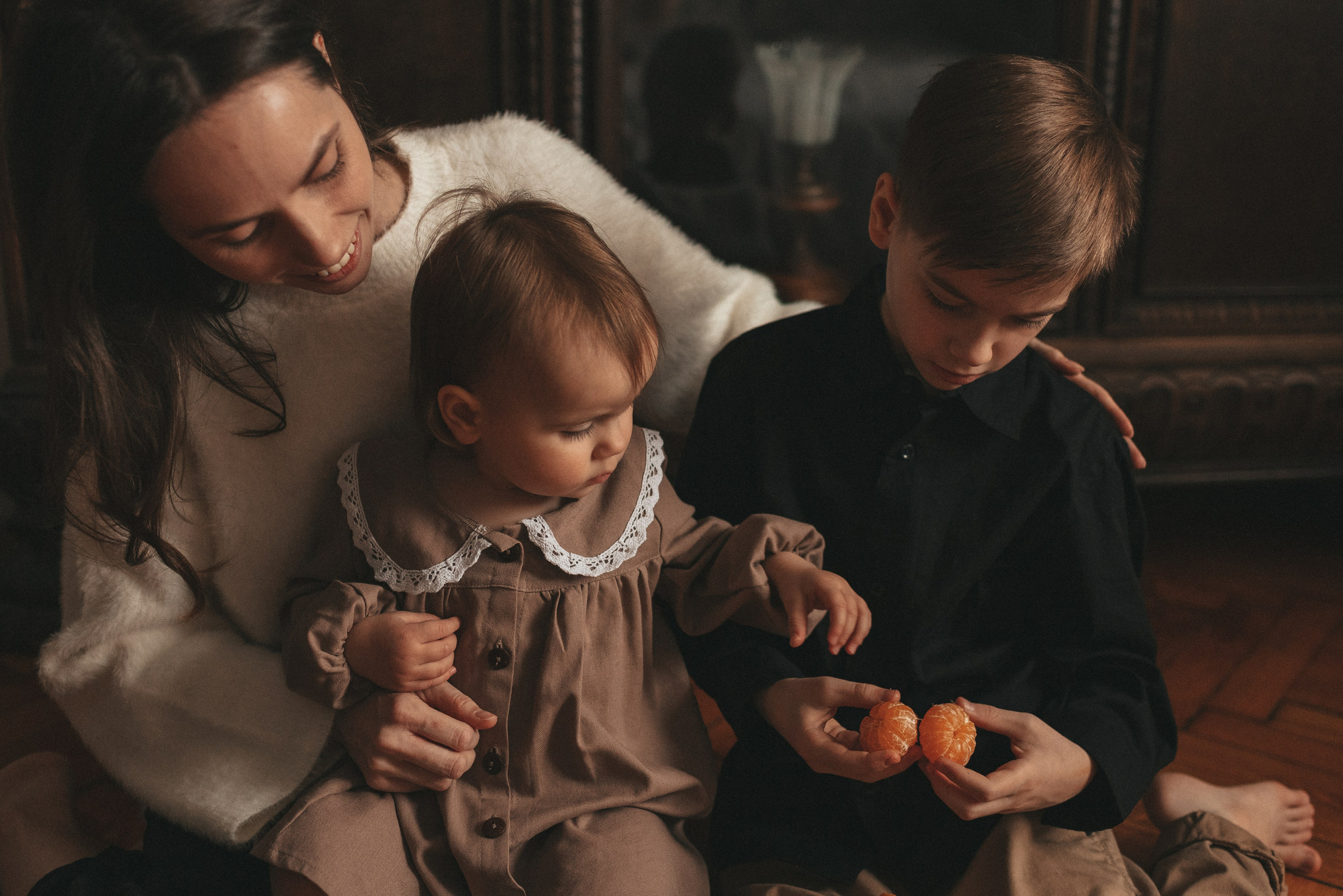 Новогоднее волшебство. Семейный фотограф в Москве