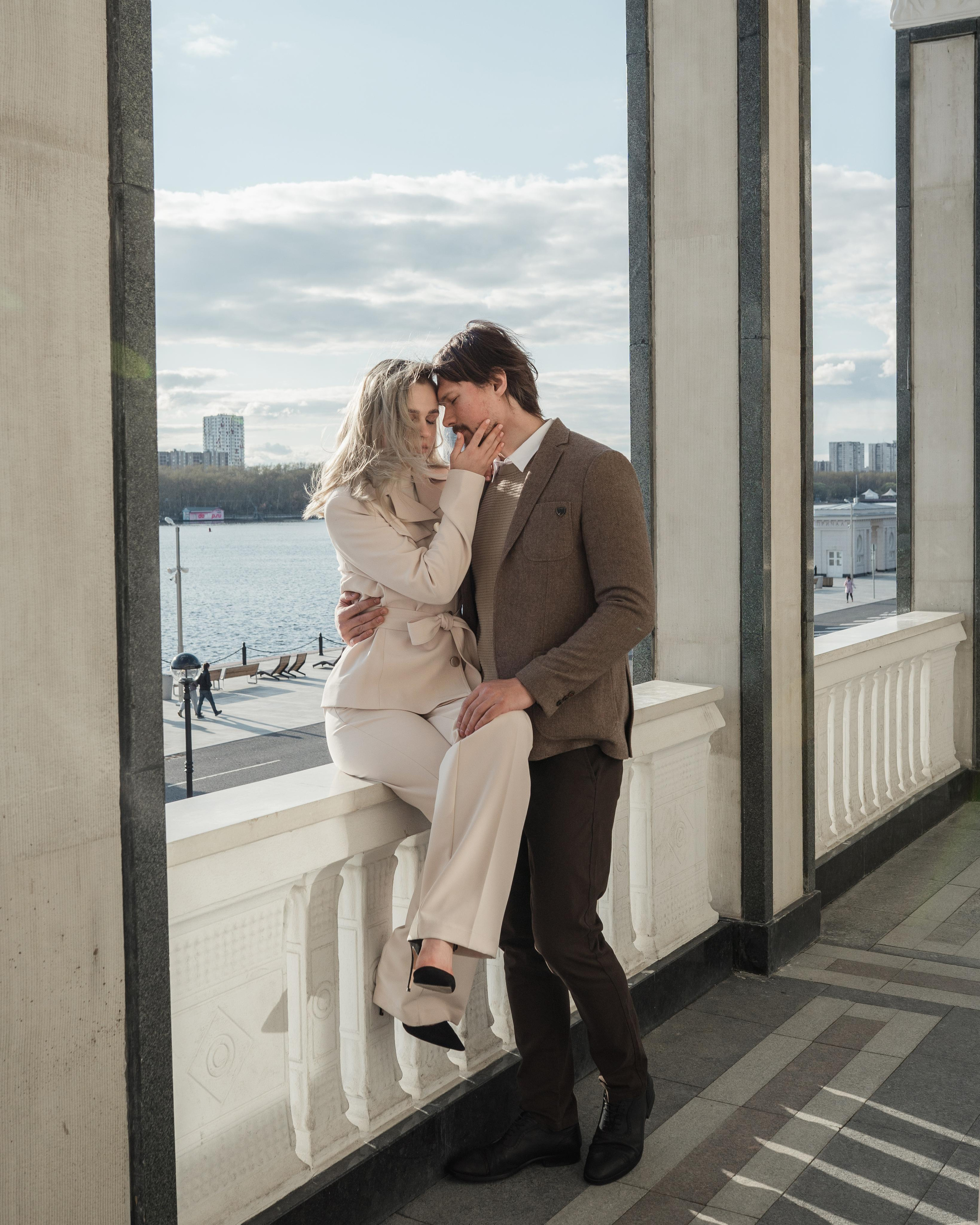 Лавстори на речном вокзале. Фотограф в Москве Кондратьева Кристина