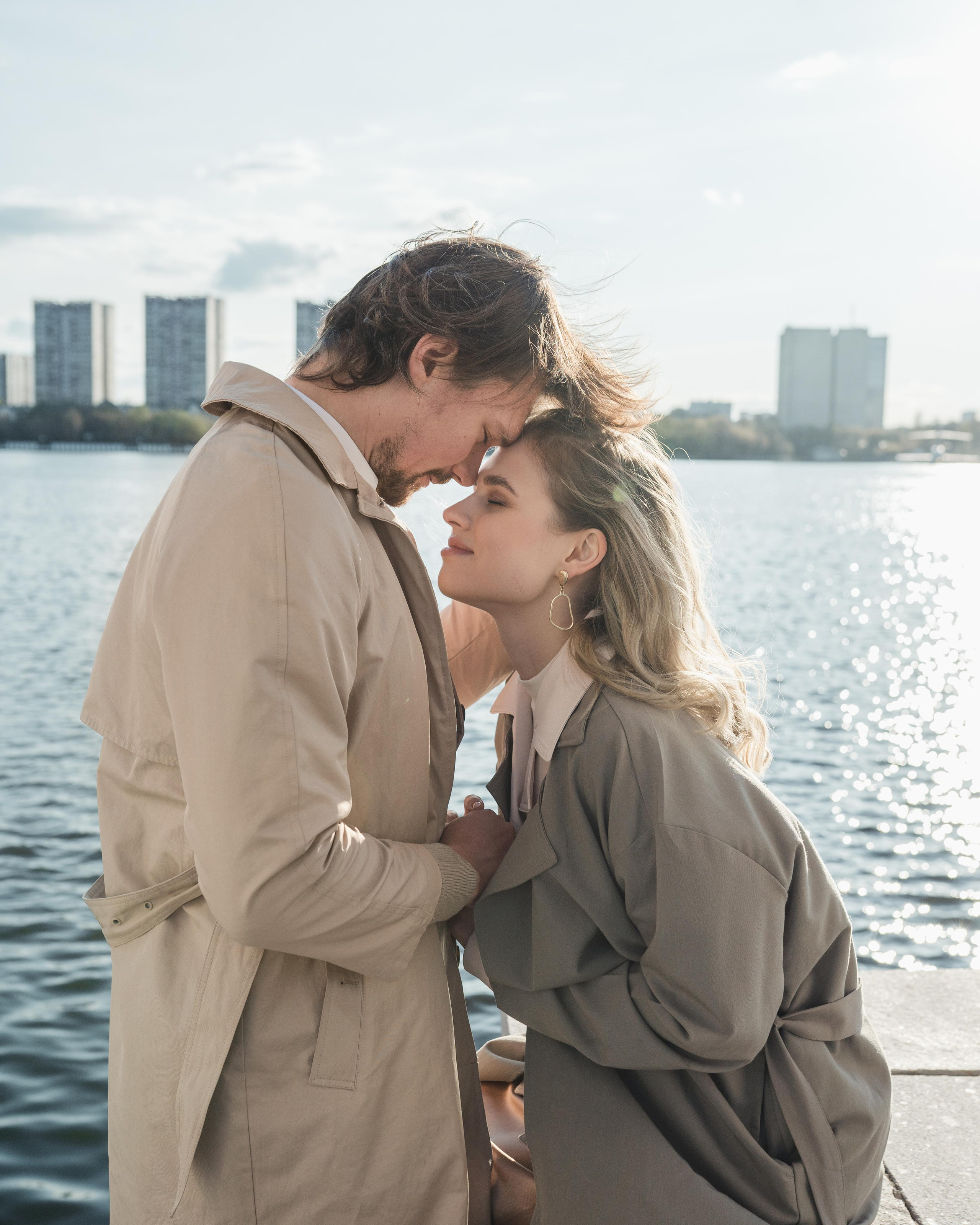 Лавстори на речном вокзале. Фотограф в Москве Кондратьева Кристина