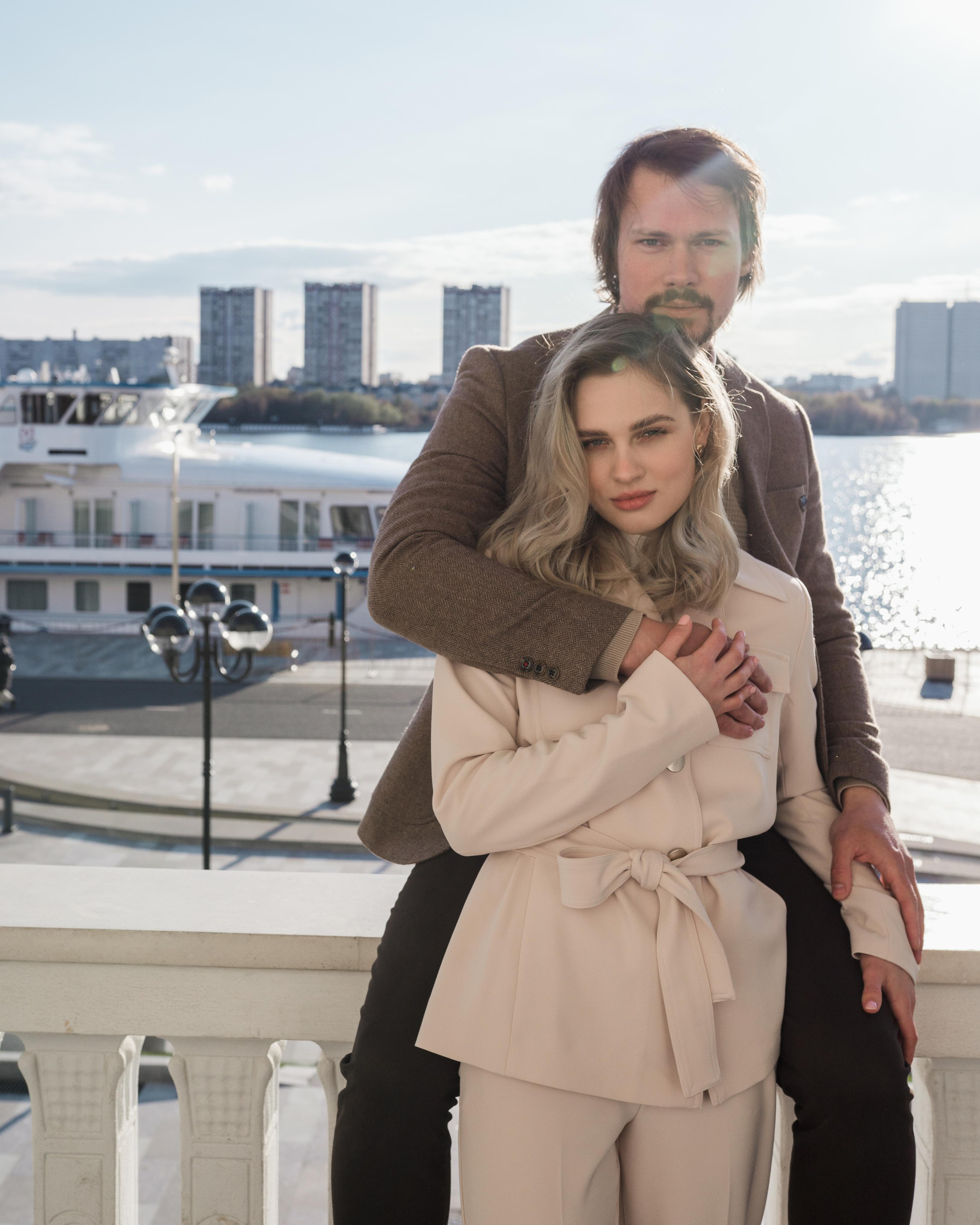 Лавстори на речном вокзале. Фотограф в Москве Кондратьева Кристина