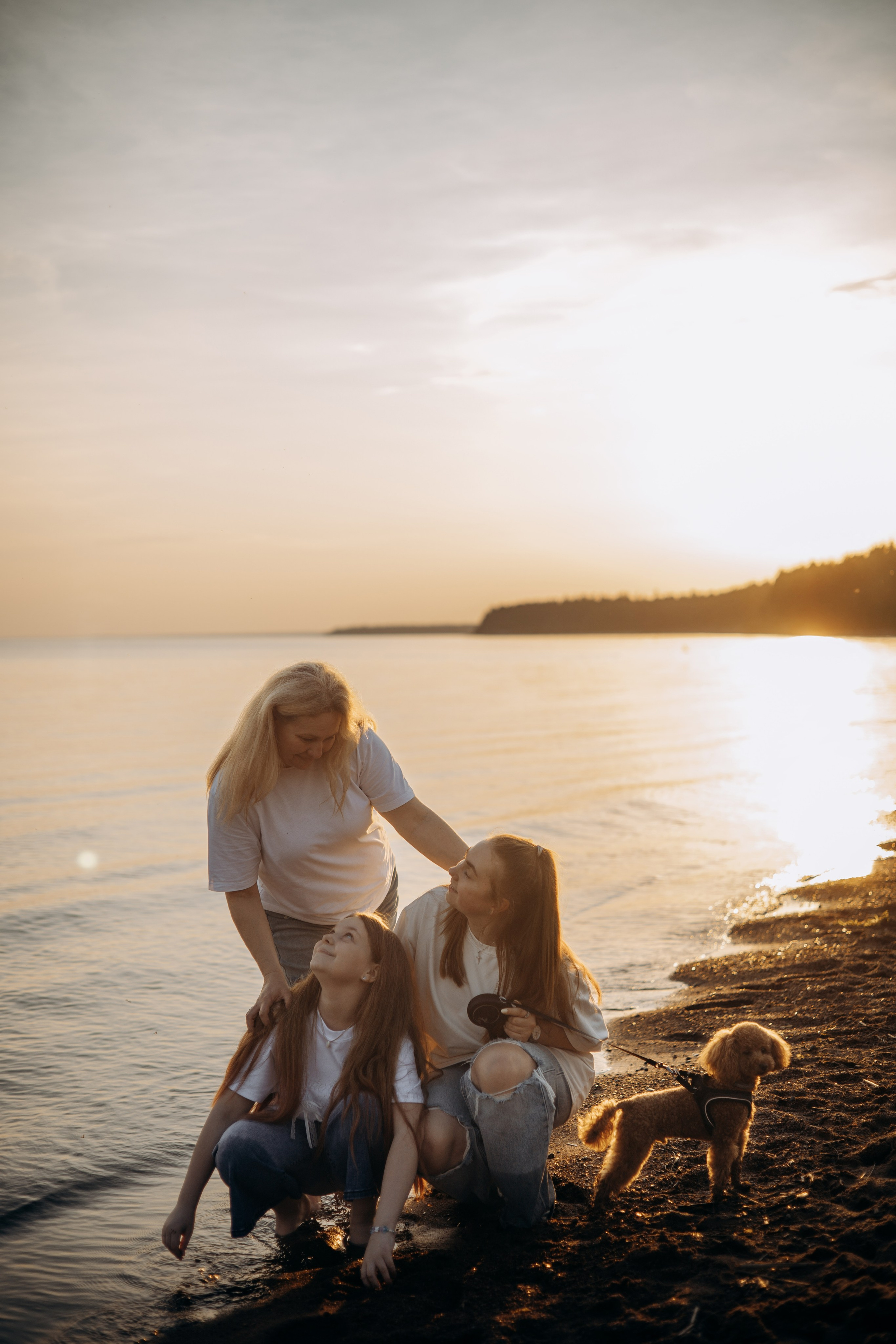 Съёмка на пляже. Семья-солнечный луч. Фотограф — анималист •love-story•|Санкт-Петербург