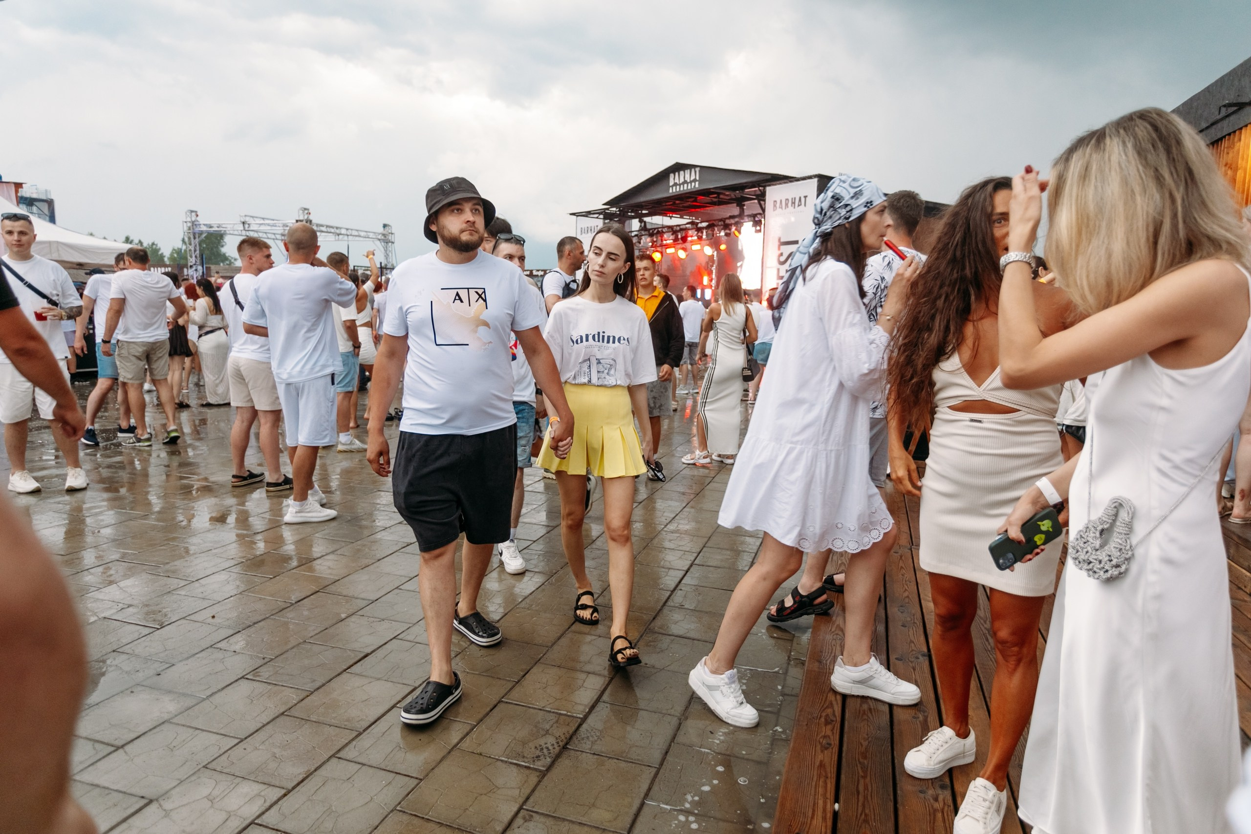 White Party @ Бархат парк. Репортажный фотограф Максим Полянский. Москва, Санкт-Петербург, Красноярск