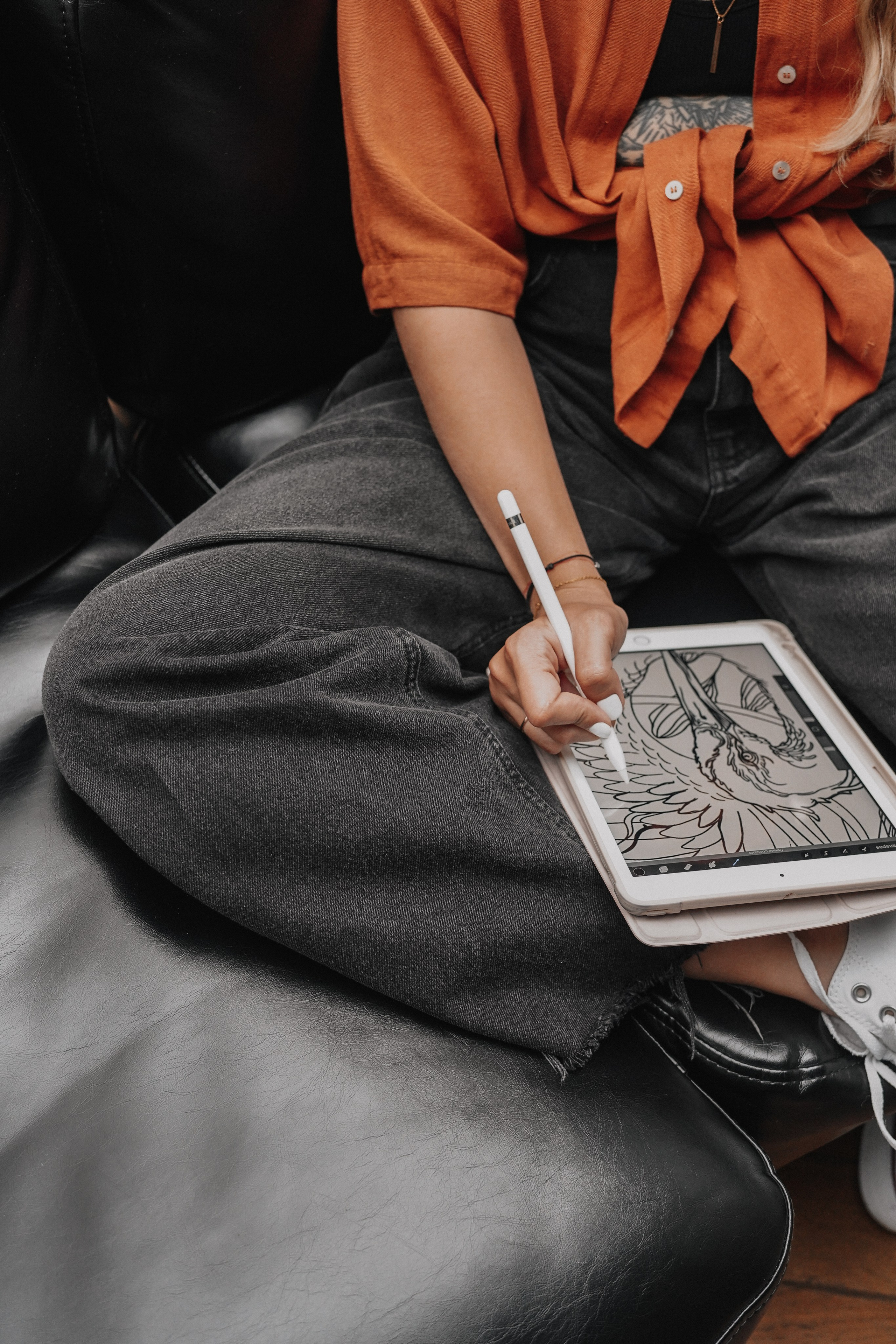 Контент съемка для тату мастера. Фото и видео съемка