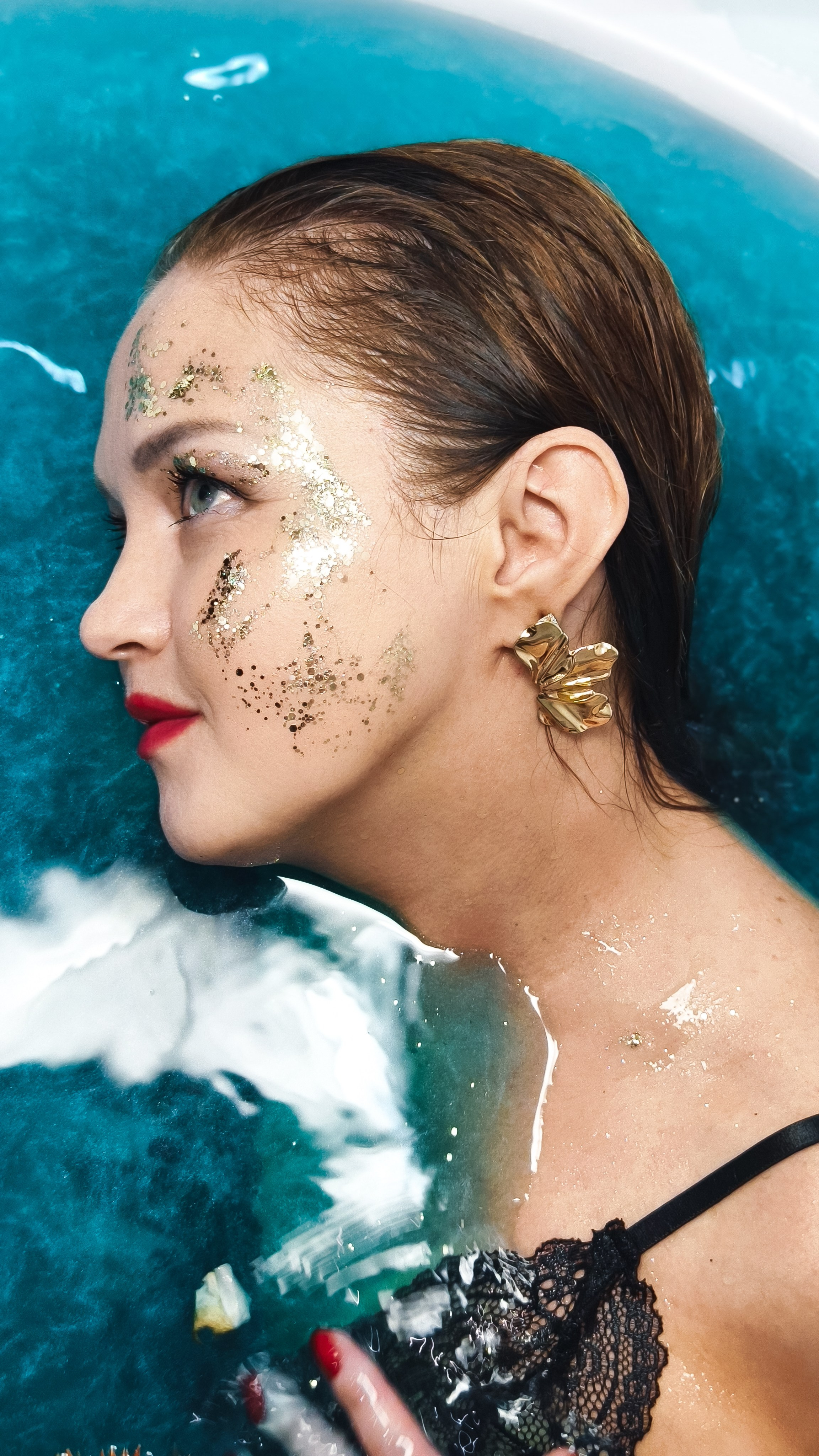 Портреты. Алена. Ванная. Главная