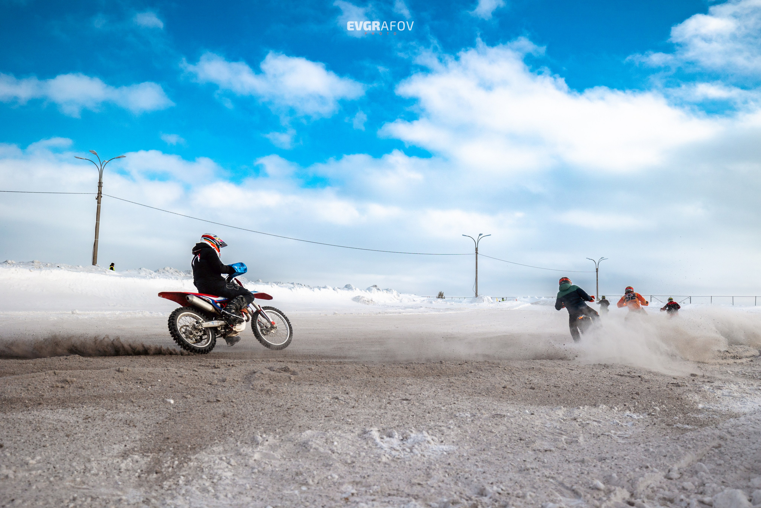 Открытый кубок Республики Татарстан по мотокроссу 3 этап. 4 февраля 2024 г. Фотограф Евграфов Александр