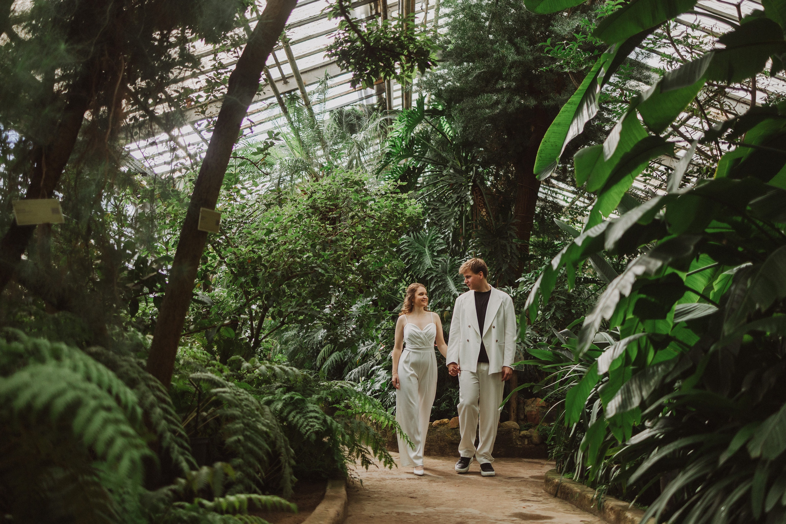 Старая фондовая оранжерея. Свадебный фотограф Маргарита Глумскова