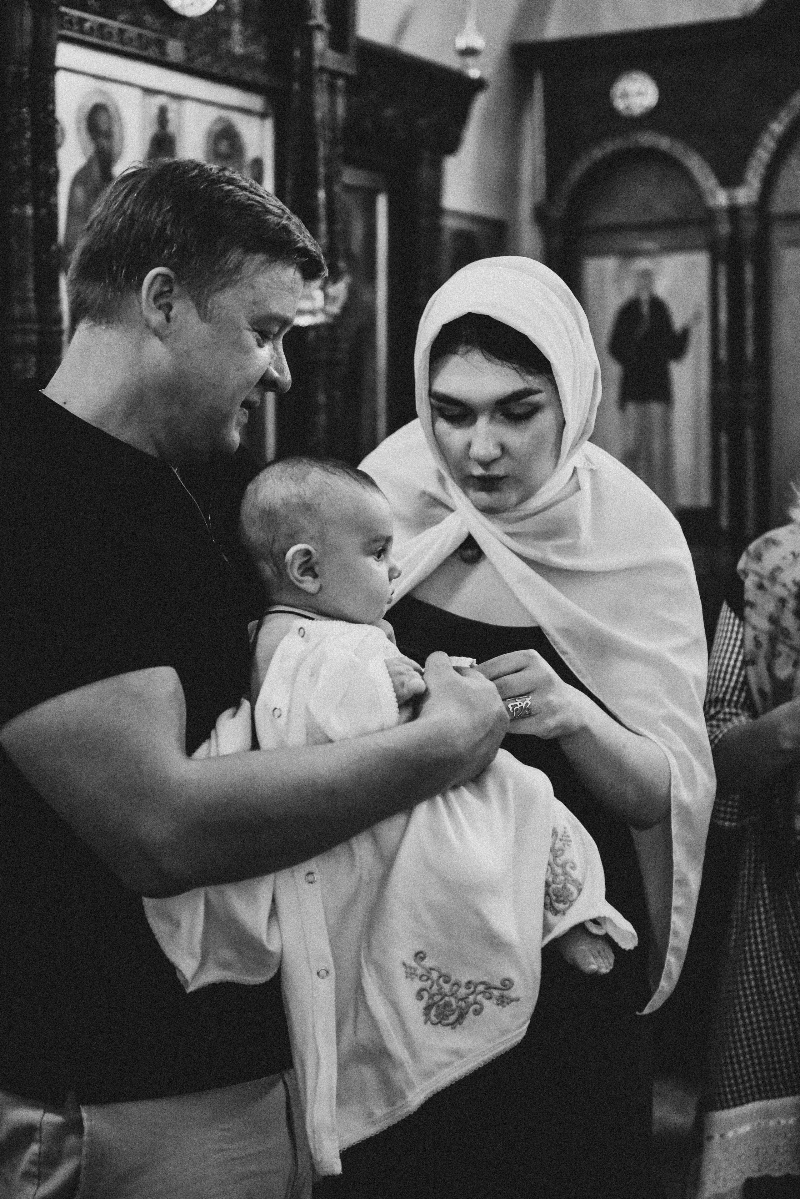 Крещение Габриэля. Фотограф, визажист. Москва