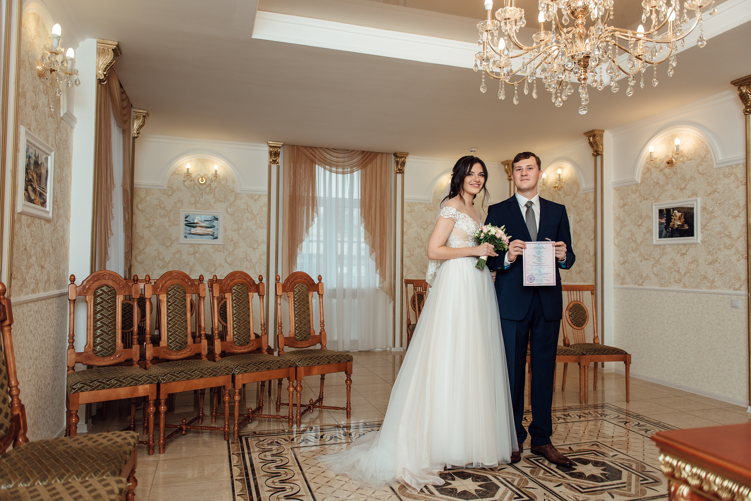 Свадебная фотосессия Ольги и Павла в Петергофе. Свадебный фотограф в Санкт-Петербурге Венера Ахметова