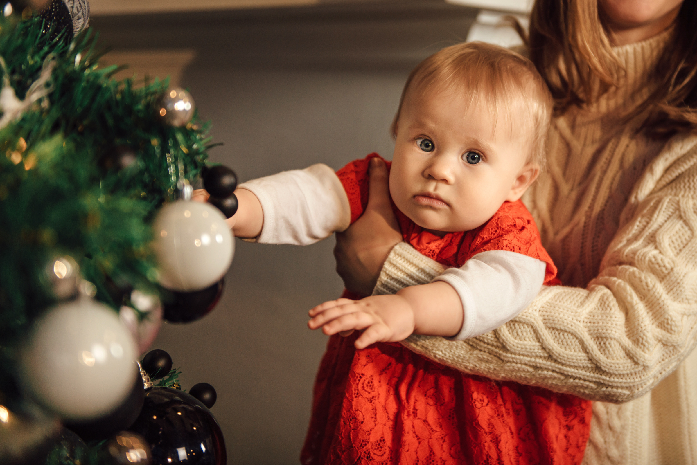 Семейная фотосессия под Новый Год в студии 212. Свадебный фотограф в Санкт-Петербурге Венера Ахметова