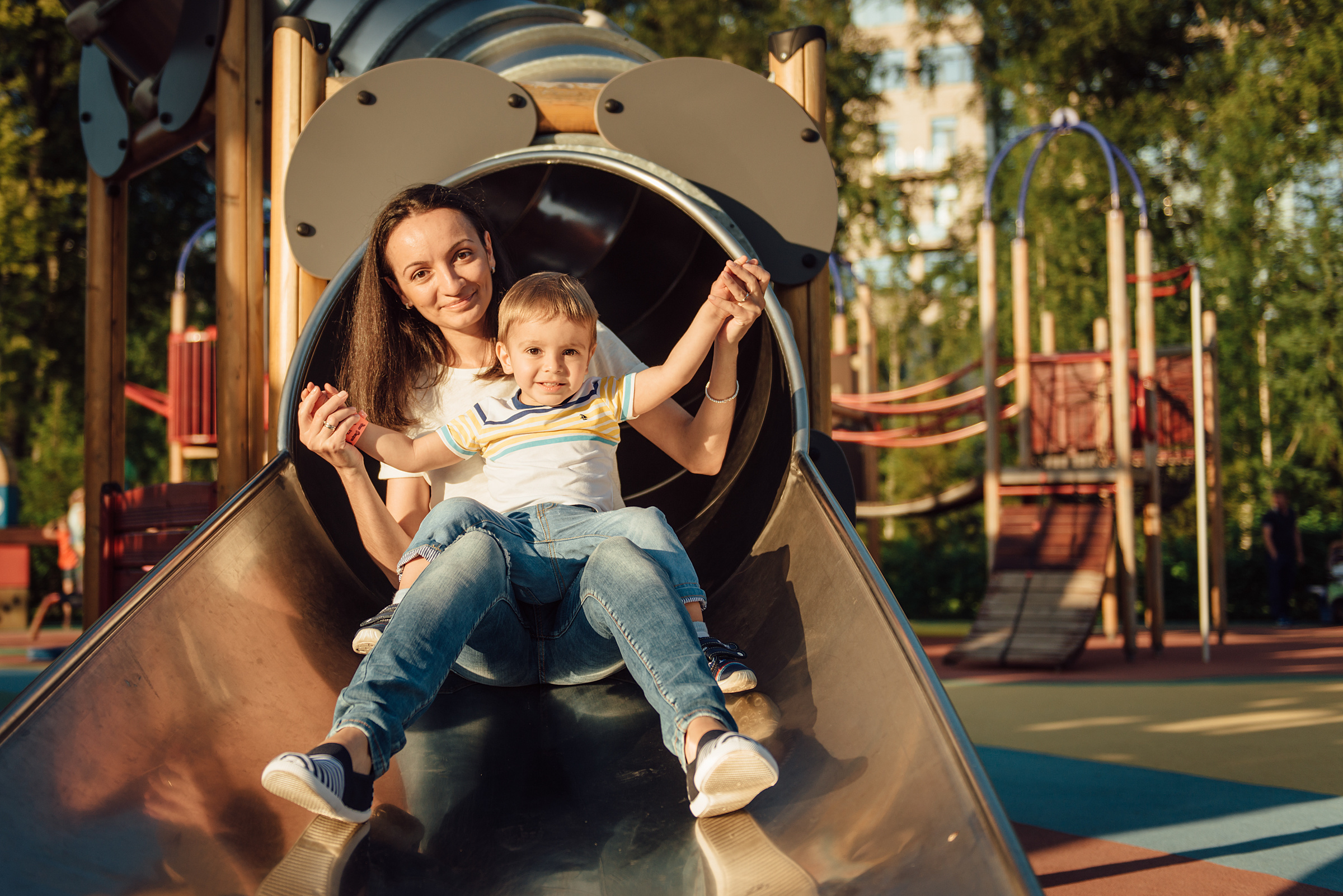 Семейная фотосессия летом в Диво Острове. Свадебный фотограф в Санкт-Петербурге Венера Ахметова