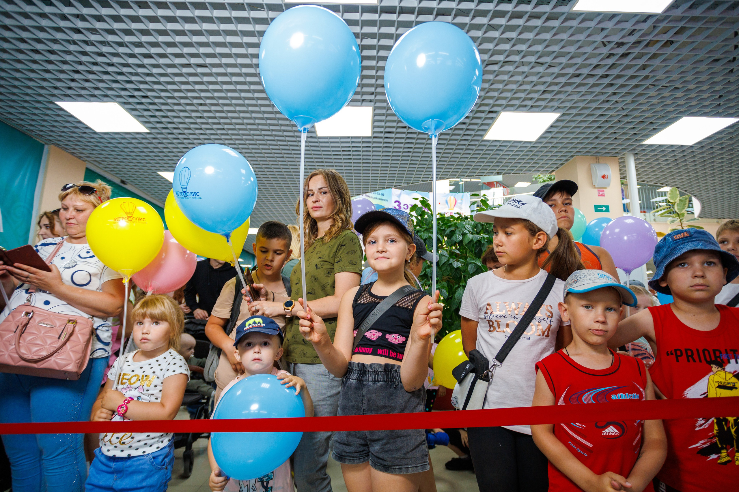 Открытие «Игрополис». Фотосессии в Тобольске, школьный фотограф, репортажная съемка