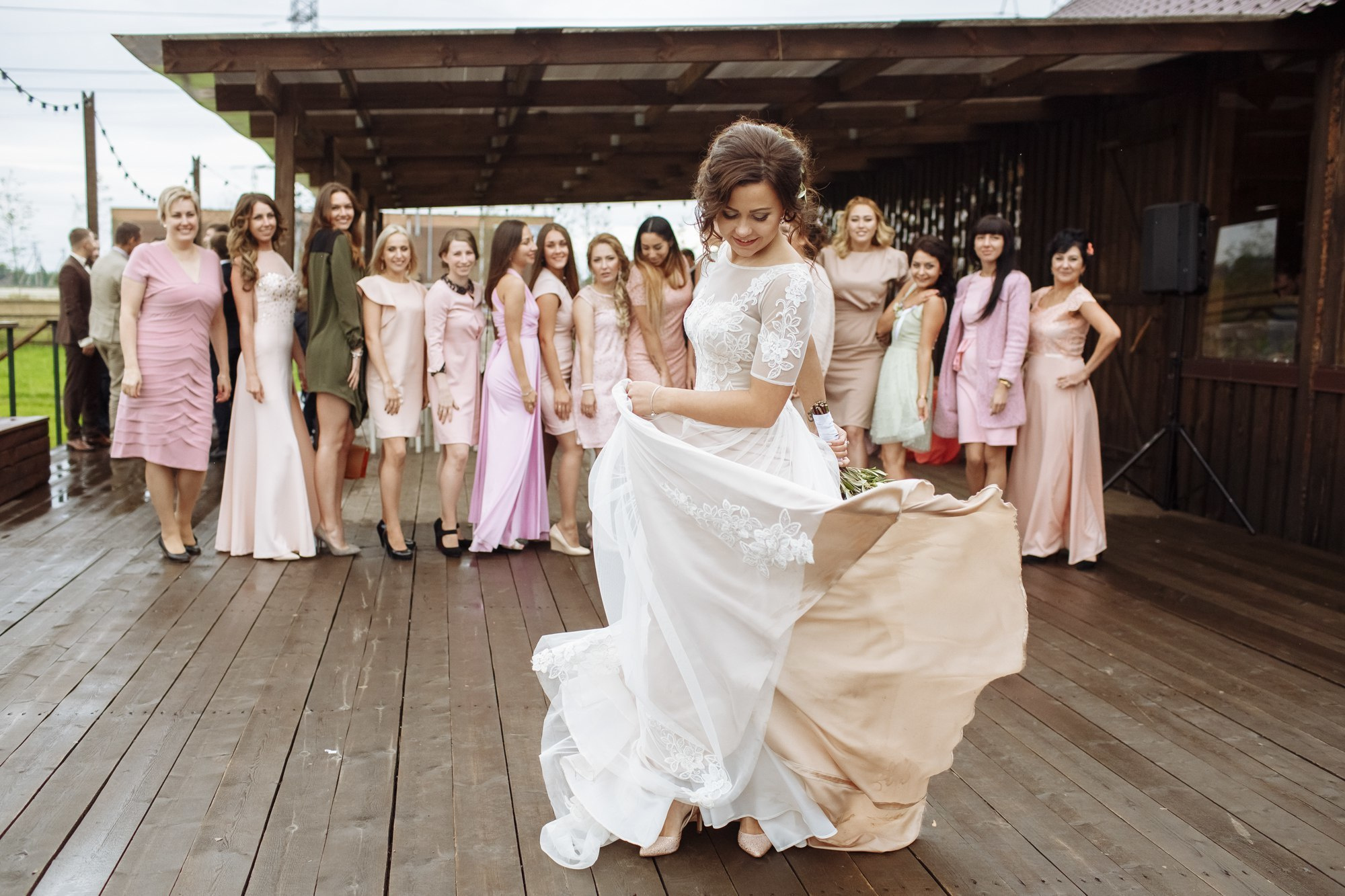 Выездная регистрация в Амбар № 1 в Петергофе. Свадебный фотограф в Санкт-Петербурге и Петергофе Андрей Заяц