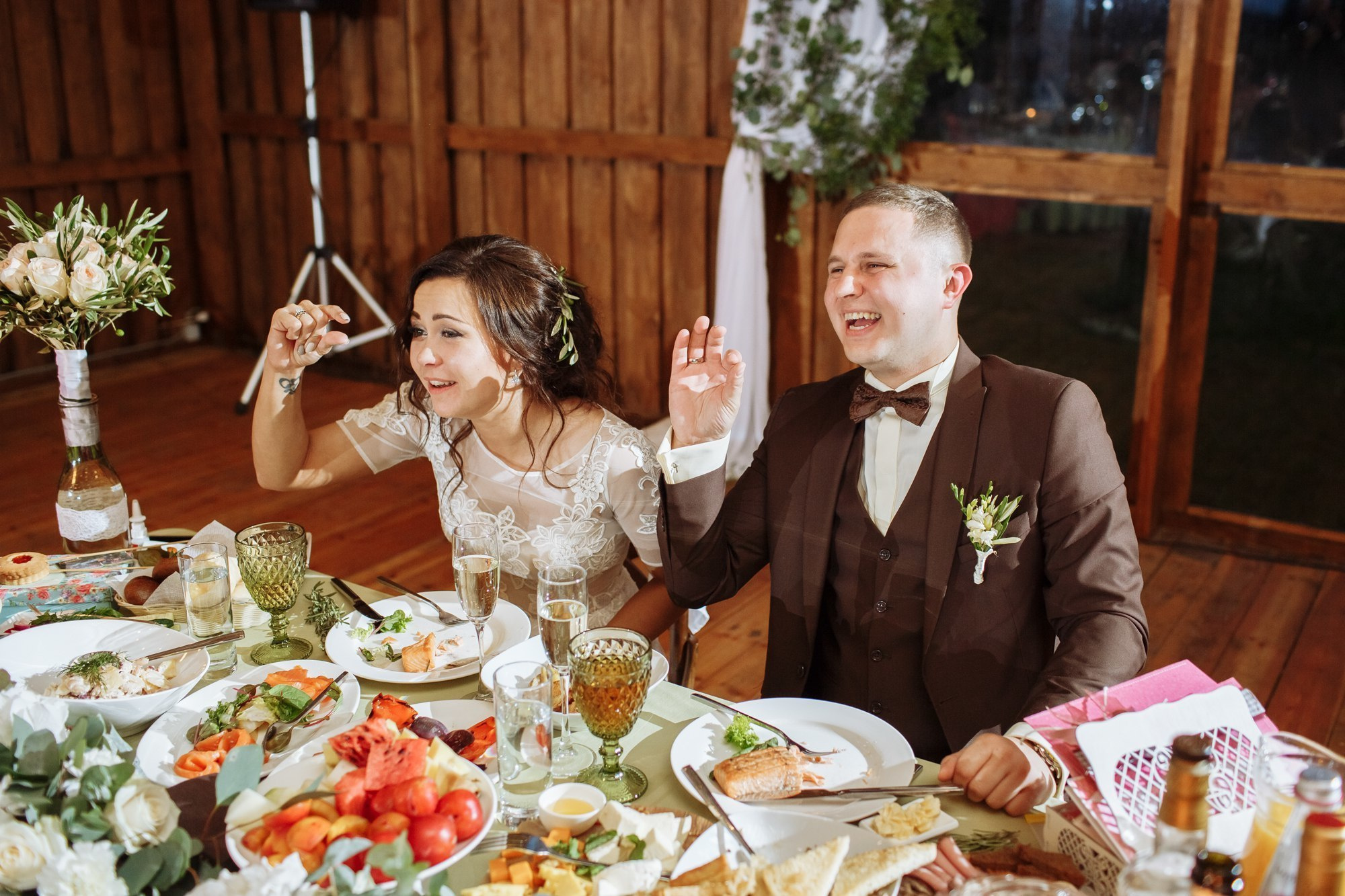 Выездная регистрация в Амбар № 1 в Петергофе. Свадебный фотограф в Санкт-Петербурге и Петергофе Андрей Заяц