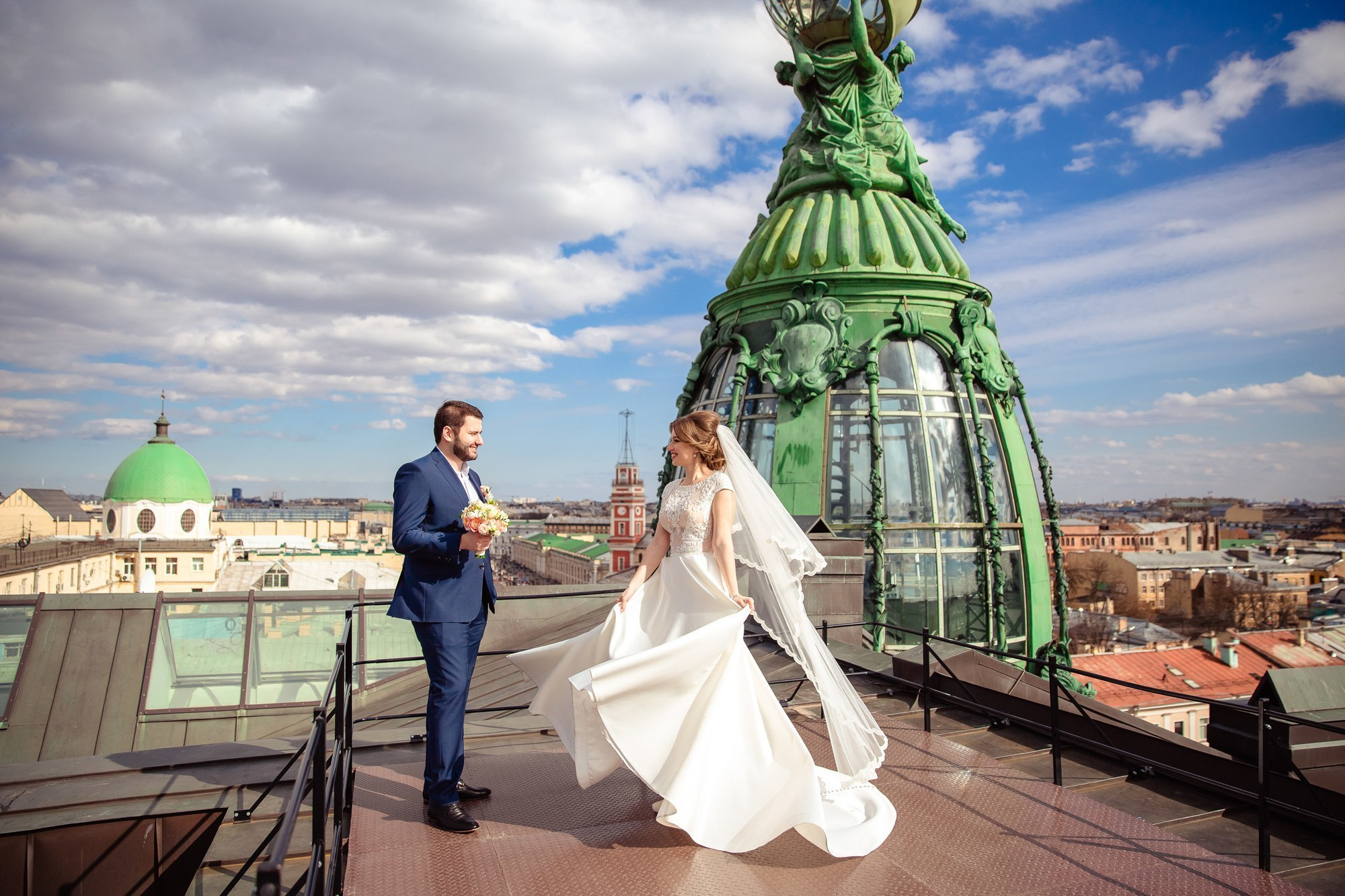 Юлия и Алим. Свадебный фотограф в Санкт-Петербурге и Петергофе Андрей Заяц