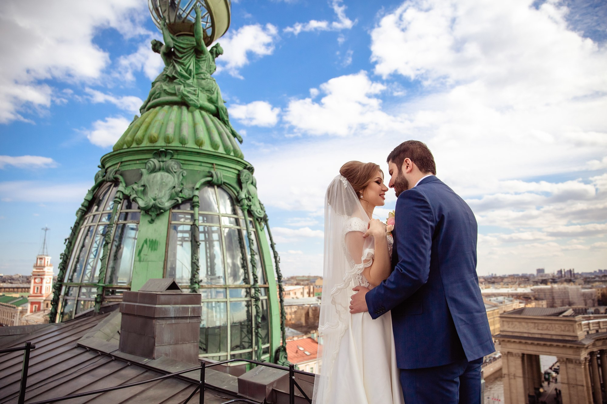 Юлия и Алим. Свадебный фотограф в Санкт-Петербурге и Петергофе Андрей Заяц