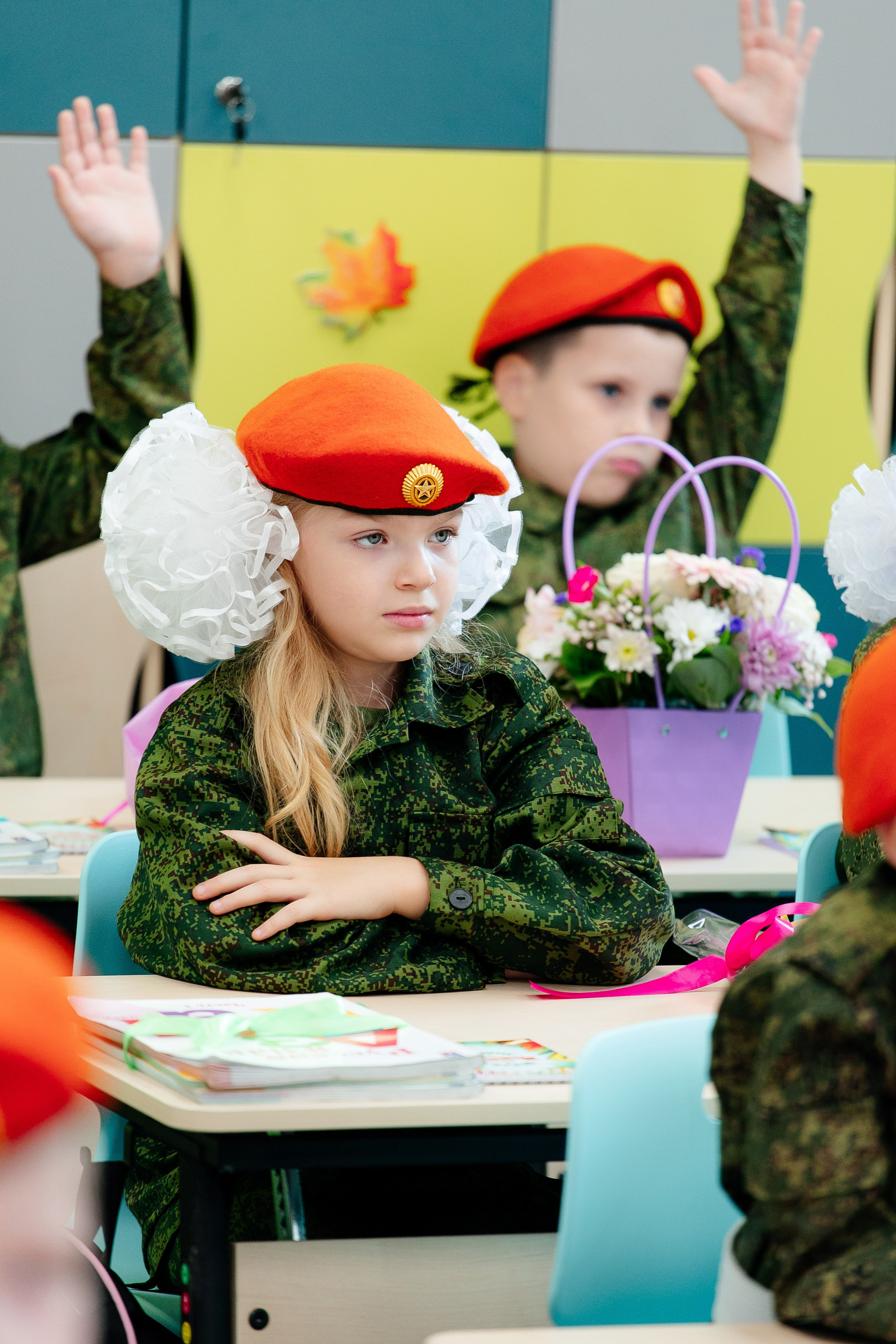 1-A класс 1 сентября. Семейный и детский фотограф в Москве Александра Мак