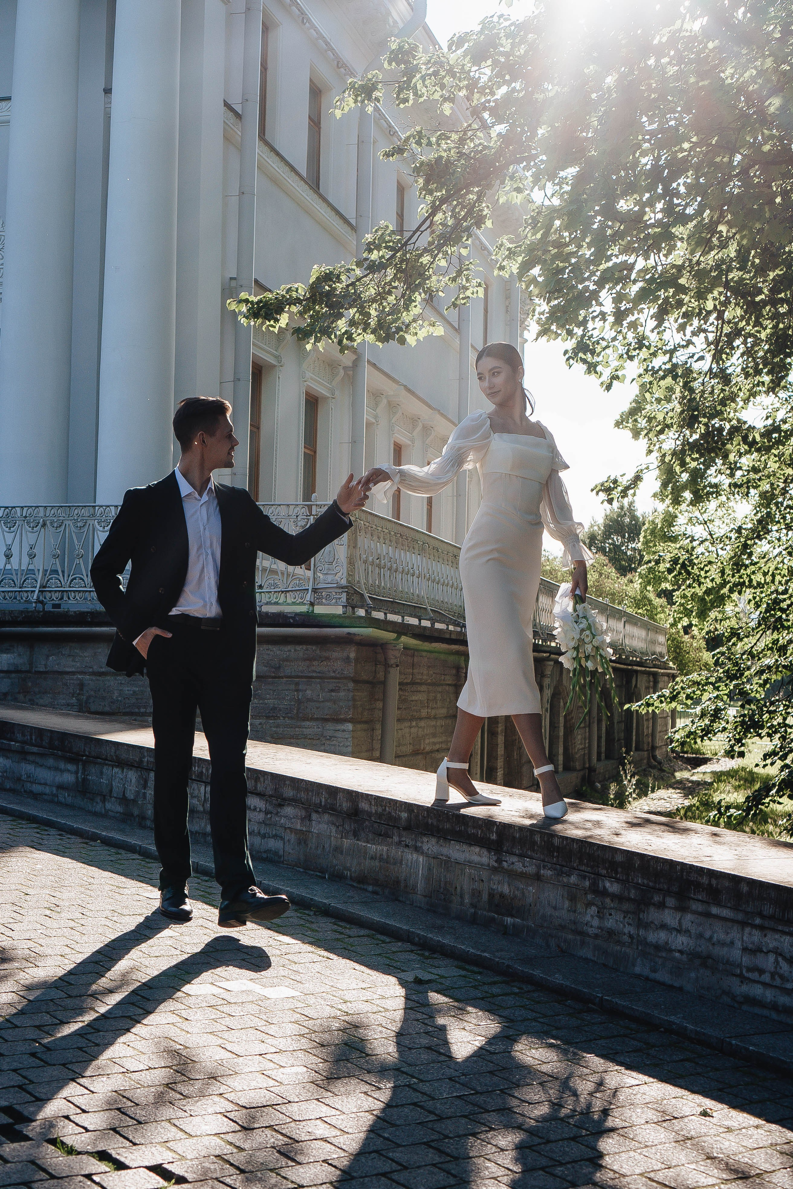 СВАДЕБНАЯ СЬЕМКА НА РАССВЕТЕ НА ЕЛАГИНОМ ОСТОРОВЕ. Профессиональный фотограф, Санкт-Петербург — Виктория Богомолова