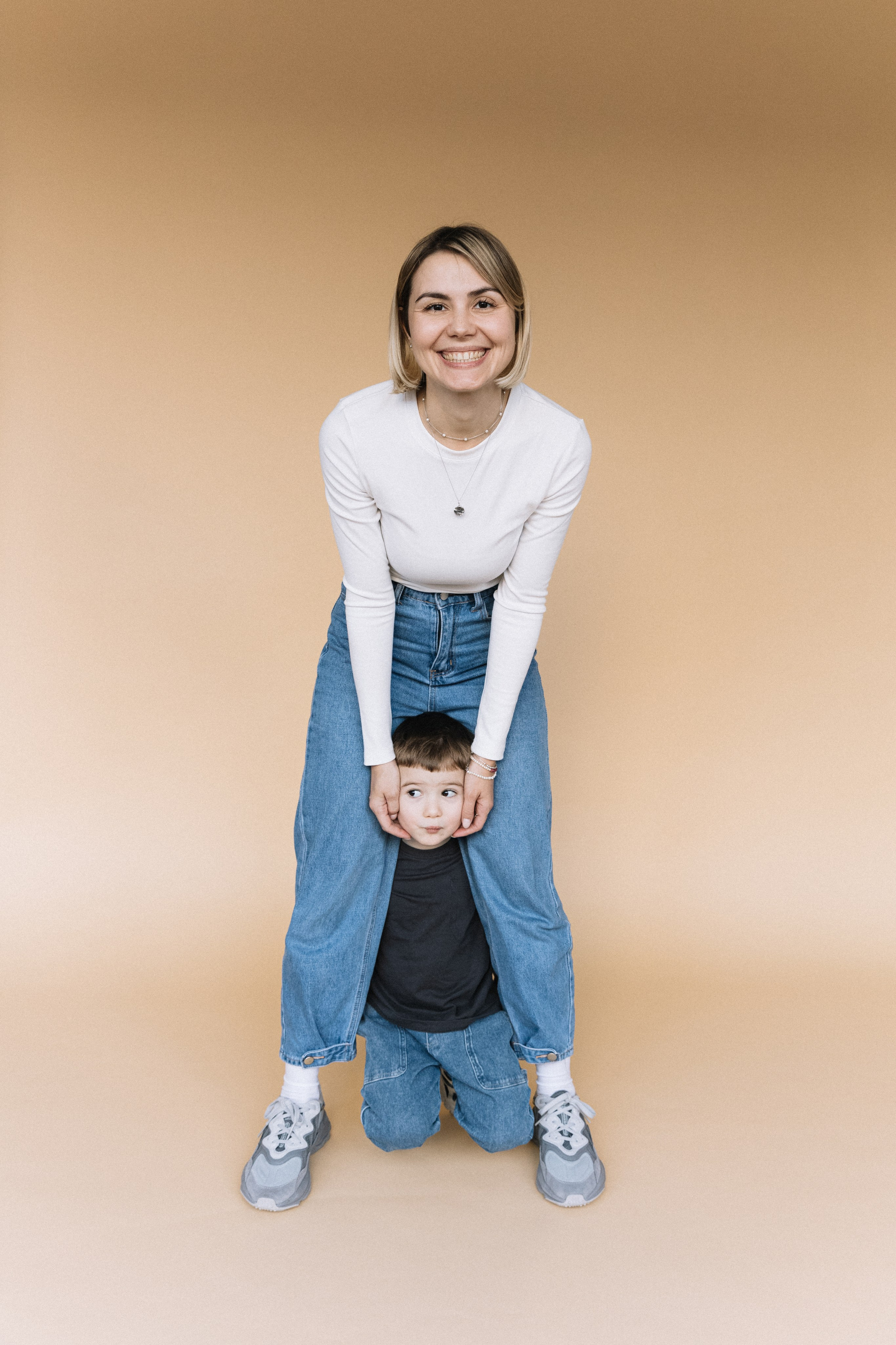 Лена, Леша и Миша. Фотограф и коллажист Ольга Шереметьева