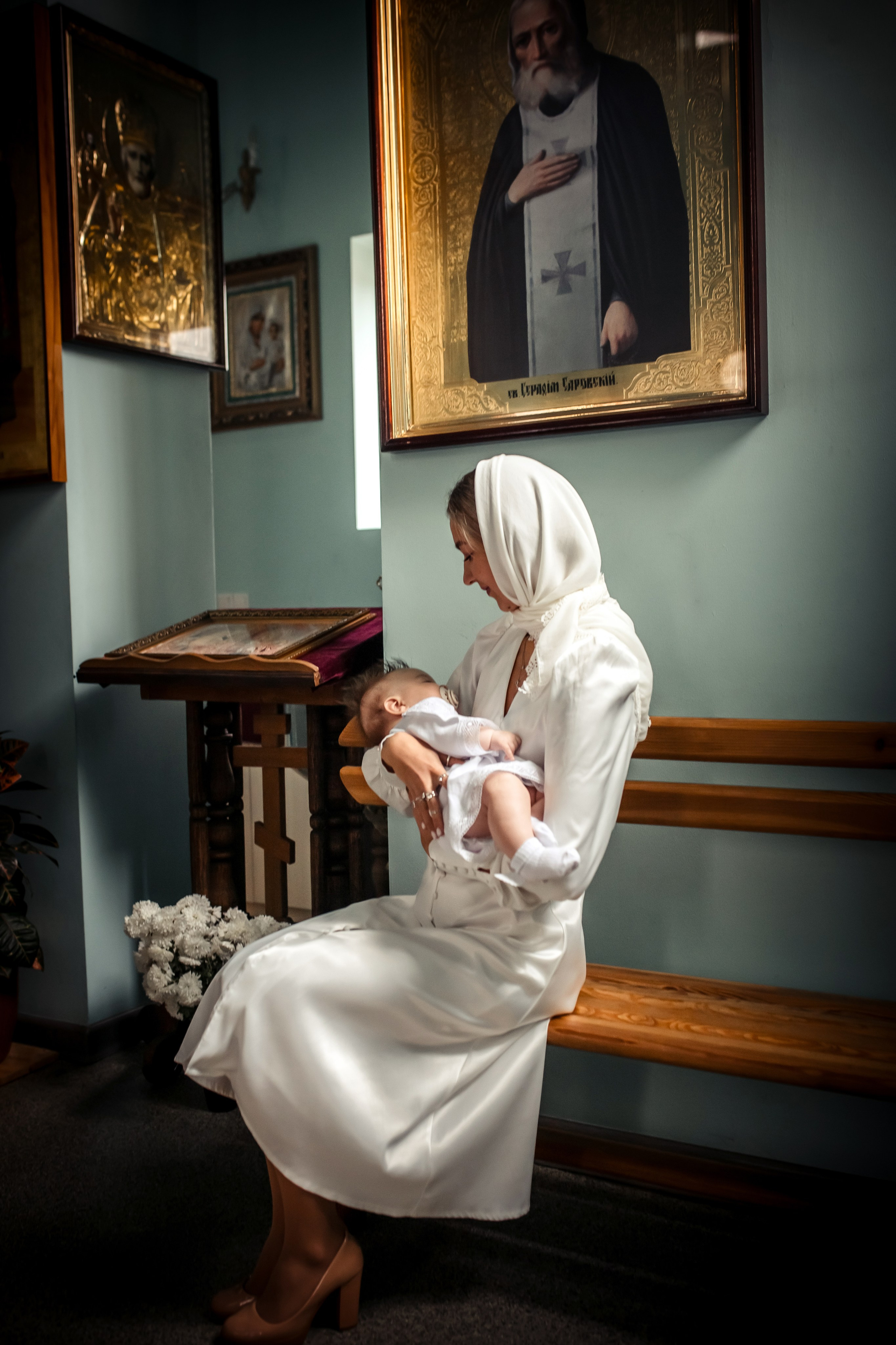 Крещение Верочки