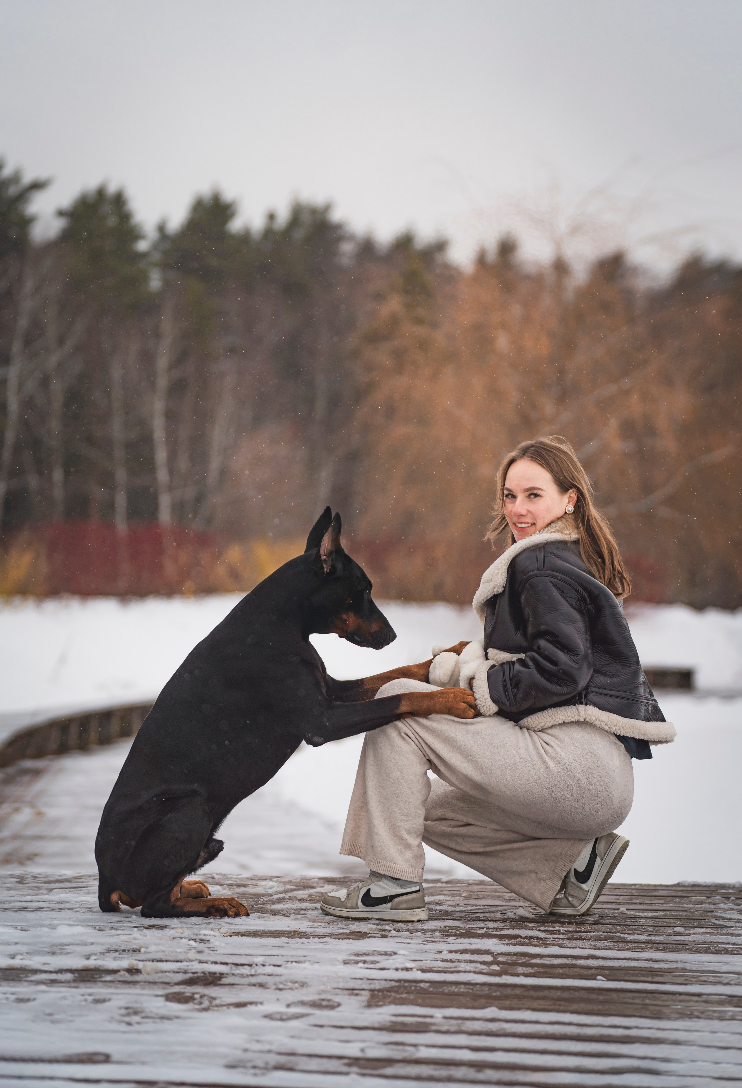 Ольга и Велес. Фотограф в Москве Ленарская Дарья