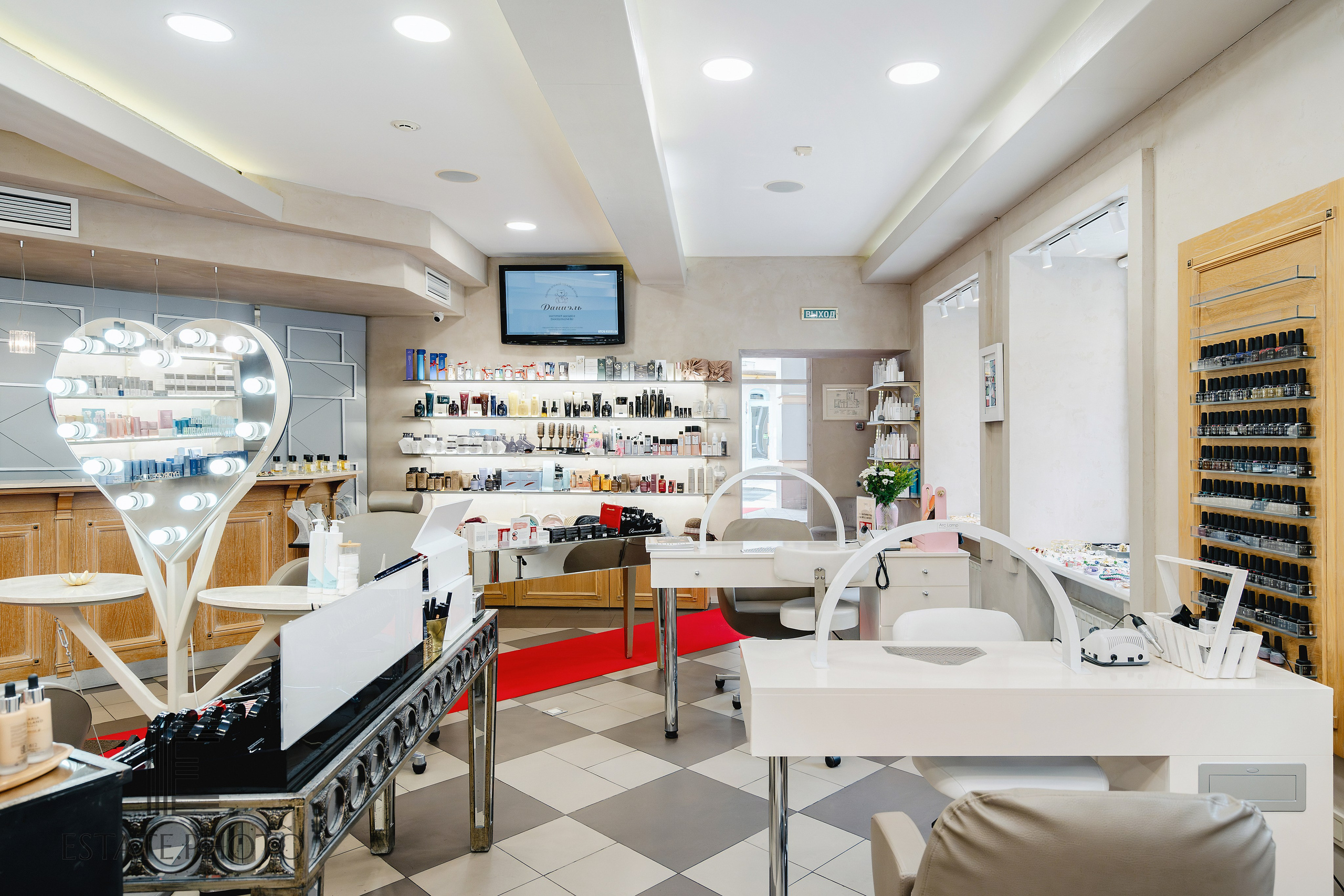 Салоны Красоты. Интерьерный фотограф Москва Татьяна Казакова