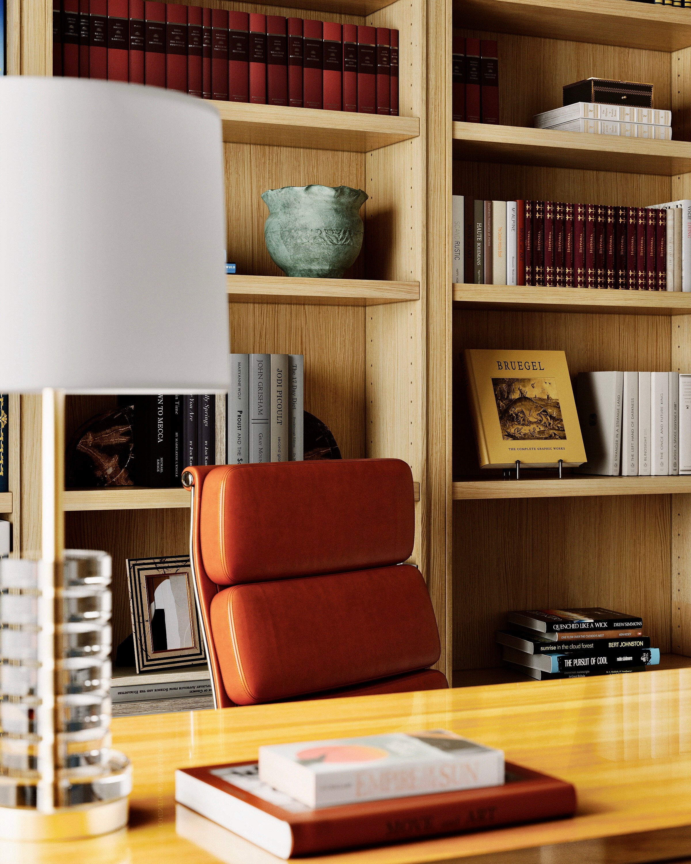 Визуализация по референсу проекта Сергея Огурцова. 3D визуализация дизайна интерьера. 3D interior design visualizer