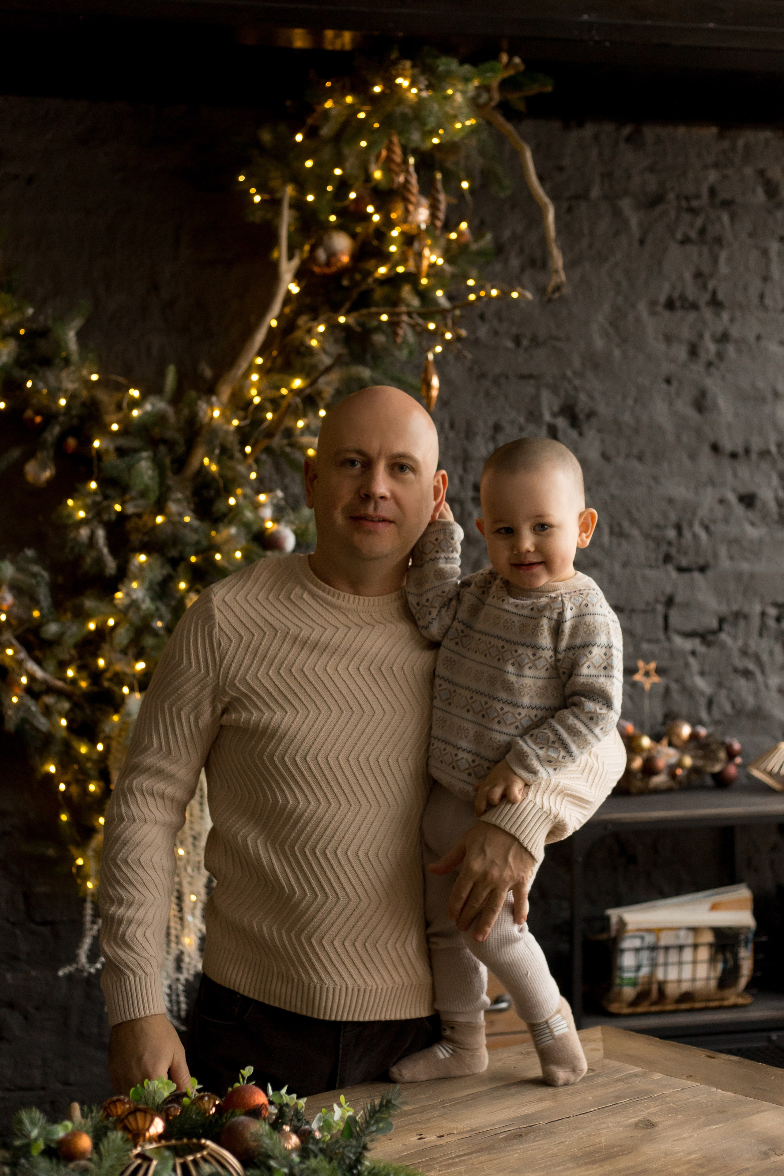 Сергей, Кристина и Ярослав новогодняя. Свадебный и семейный фотограф Марина Злочевская