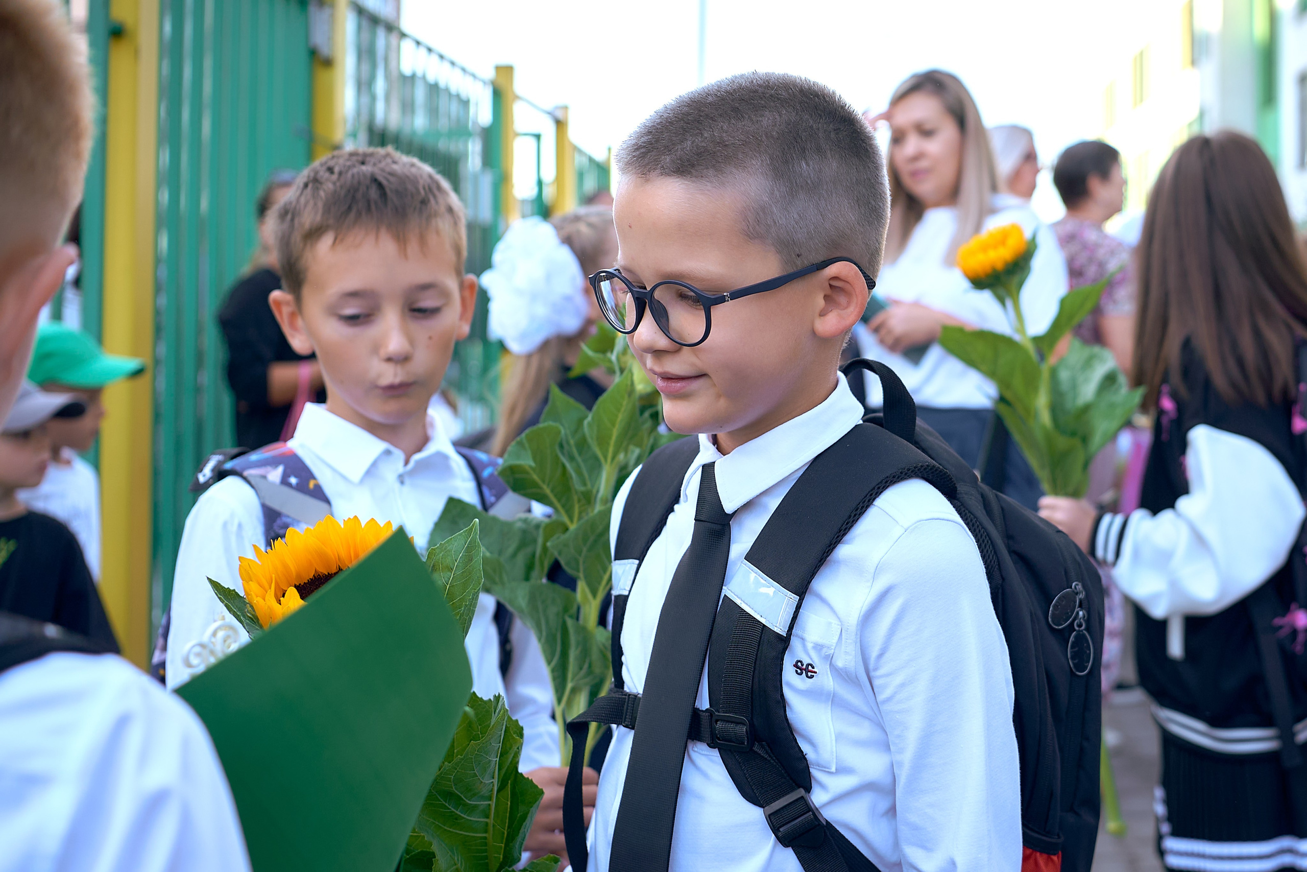 Уже ЧЕТВЕРТЫЙ класс пошел (школа № 3 в Апрелевке). Школьный и семейный фотограф, Одинцово