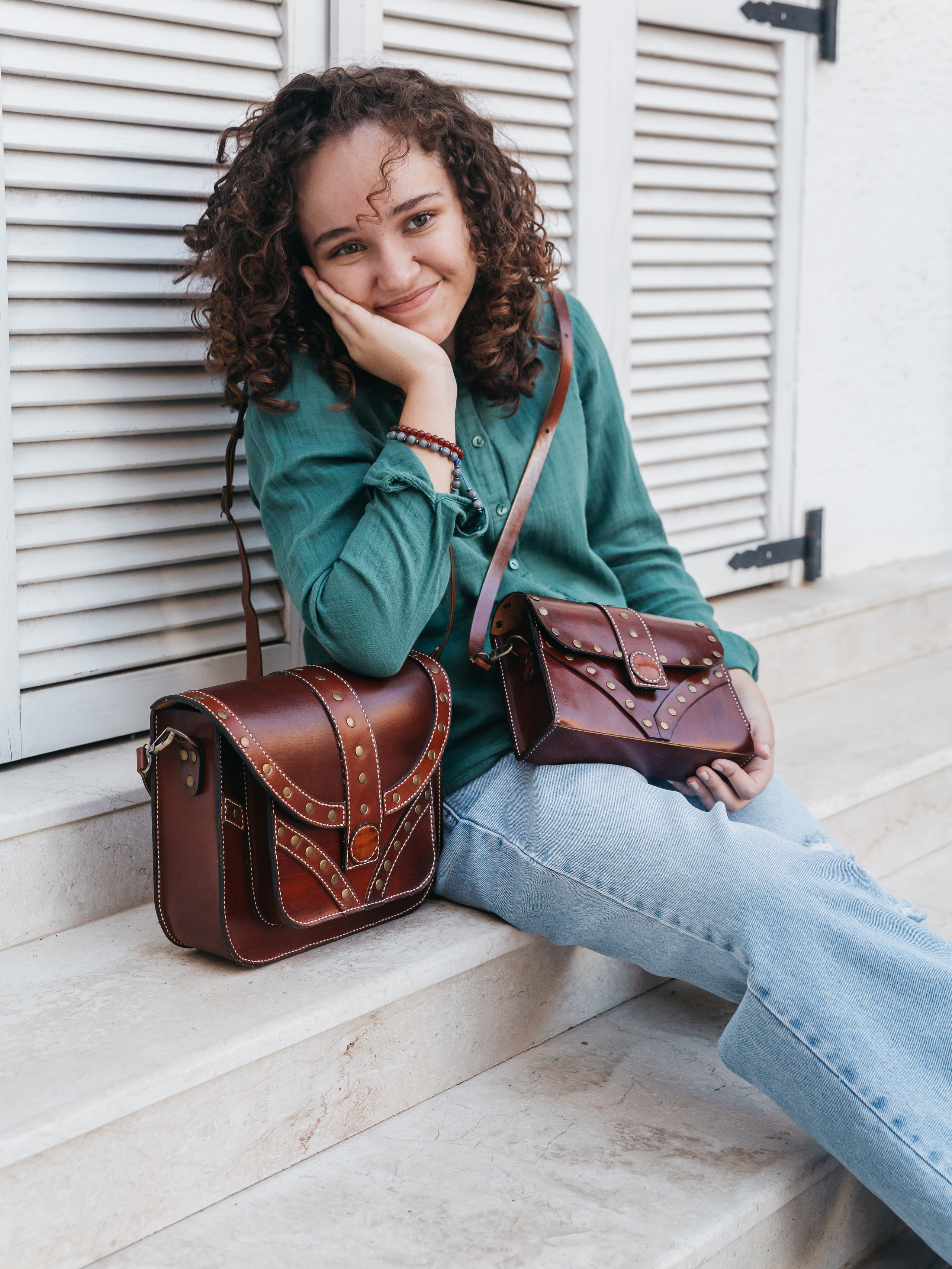 Photography of handmade leather bags. Профессиональный семейный и детский фотограф в Измире Ирина Эрон