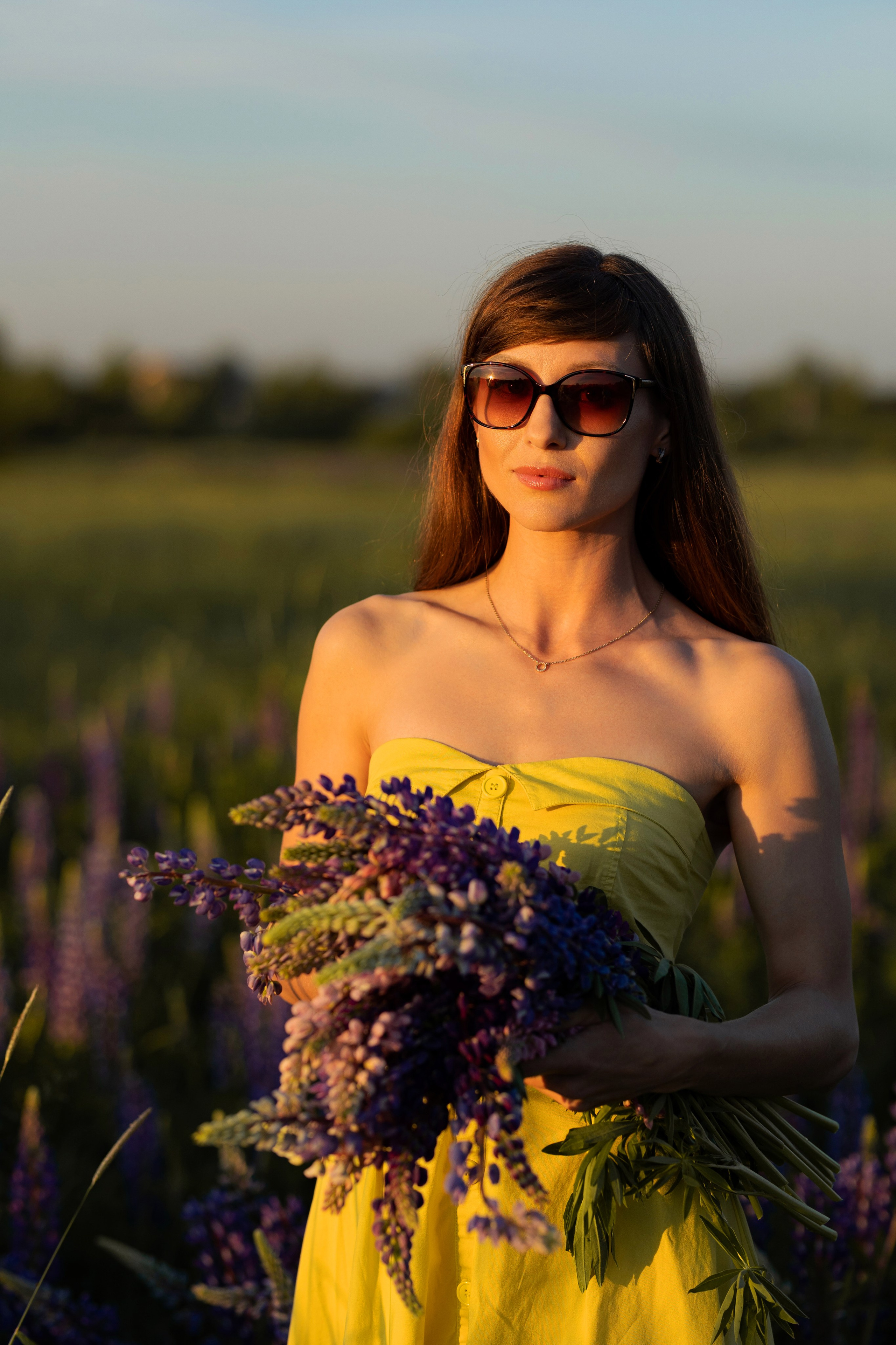 Фотосессия с люпинами. Семейный и свадебный фотограф в Санкт-Петербурге Татьяна Швыкова