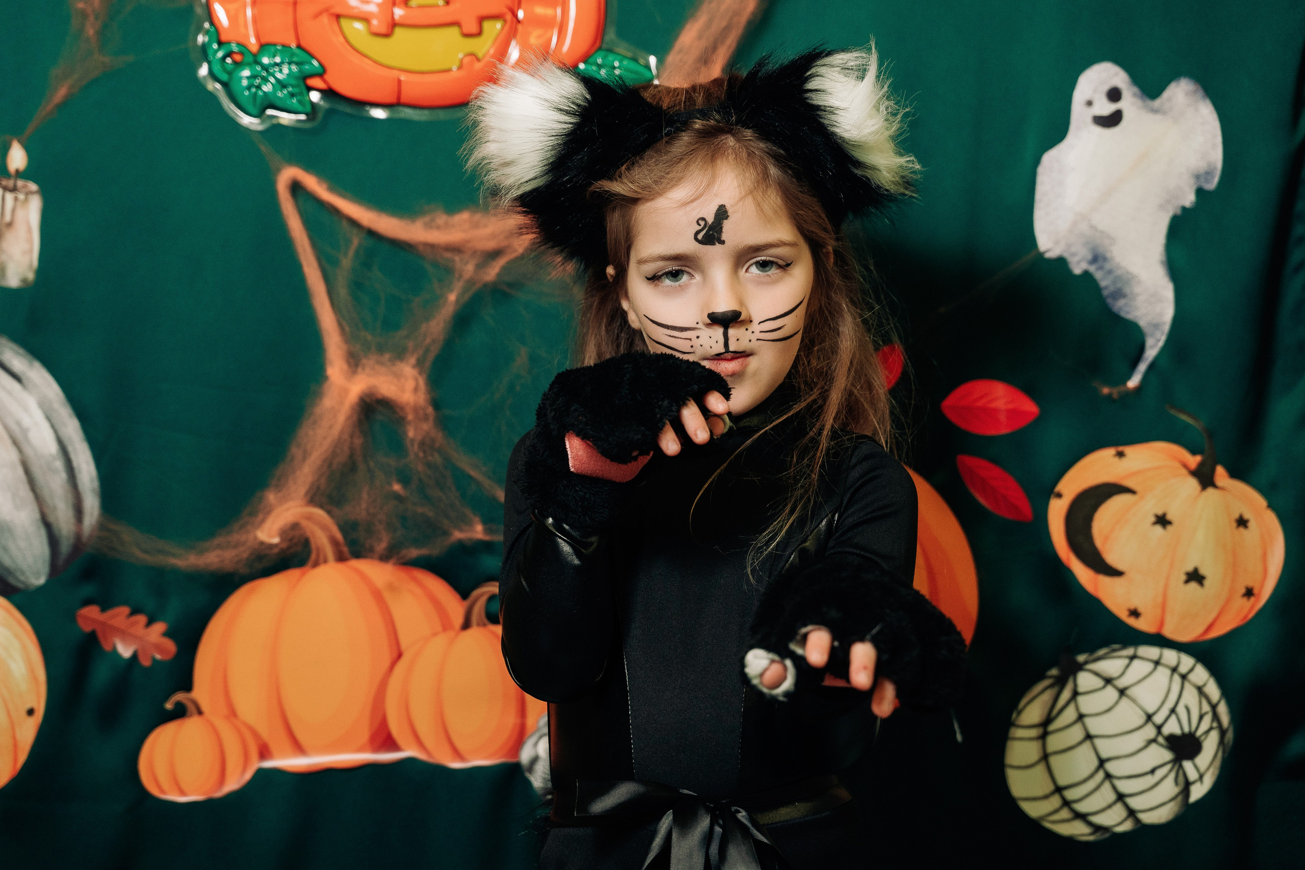 Halloween party в садике Филлипок. Свадебный и семейный фотограф в Москве и МО Геннадий Туманцев