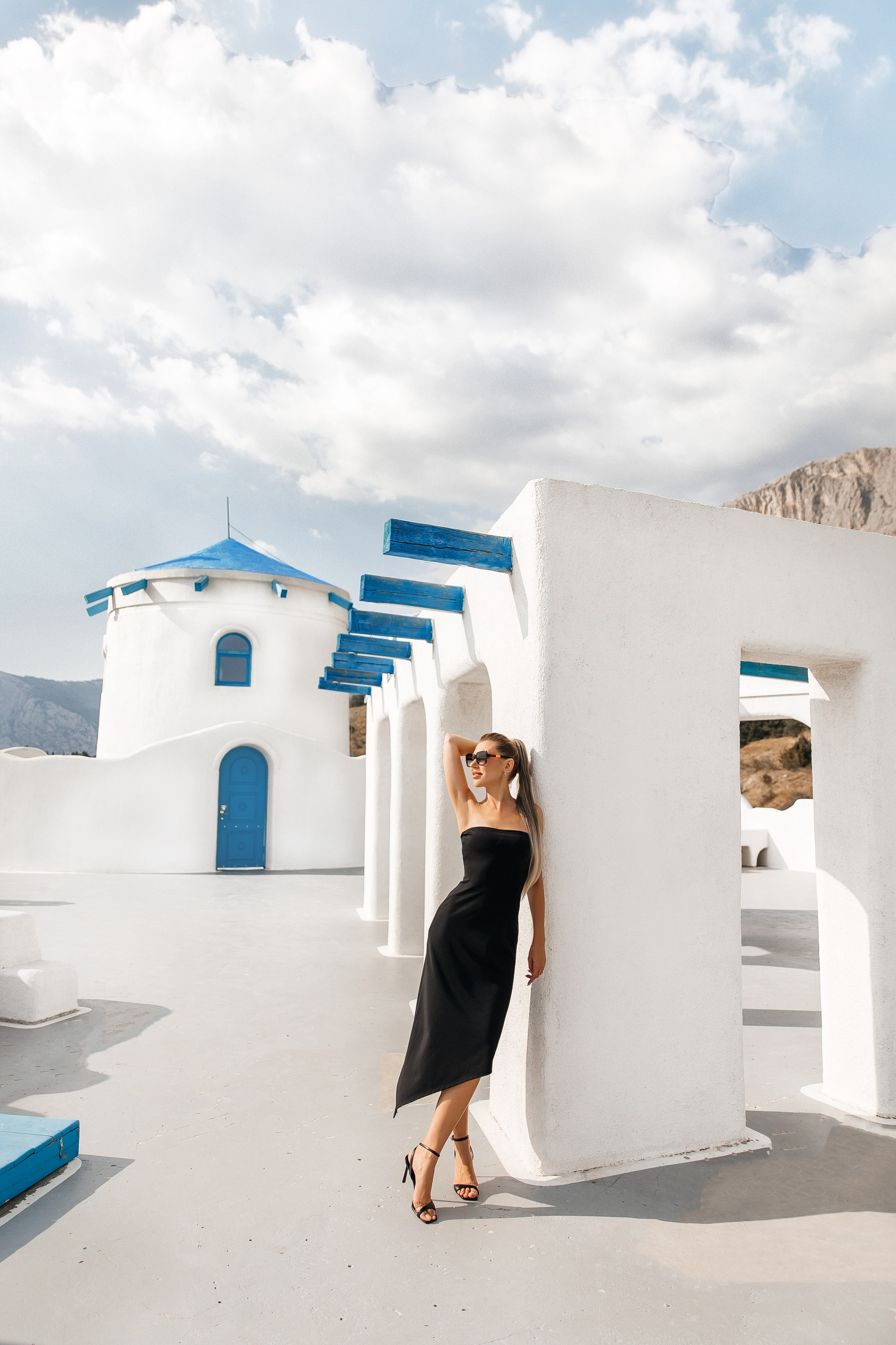 ANNA Santorini fotoset…. Свадебный фотограф в Евпатории и в Крыму, Love story, женский портрет