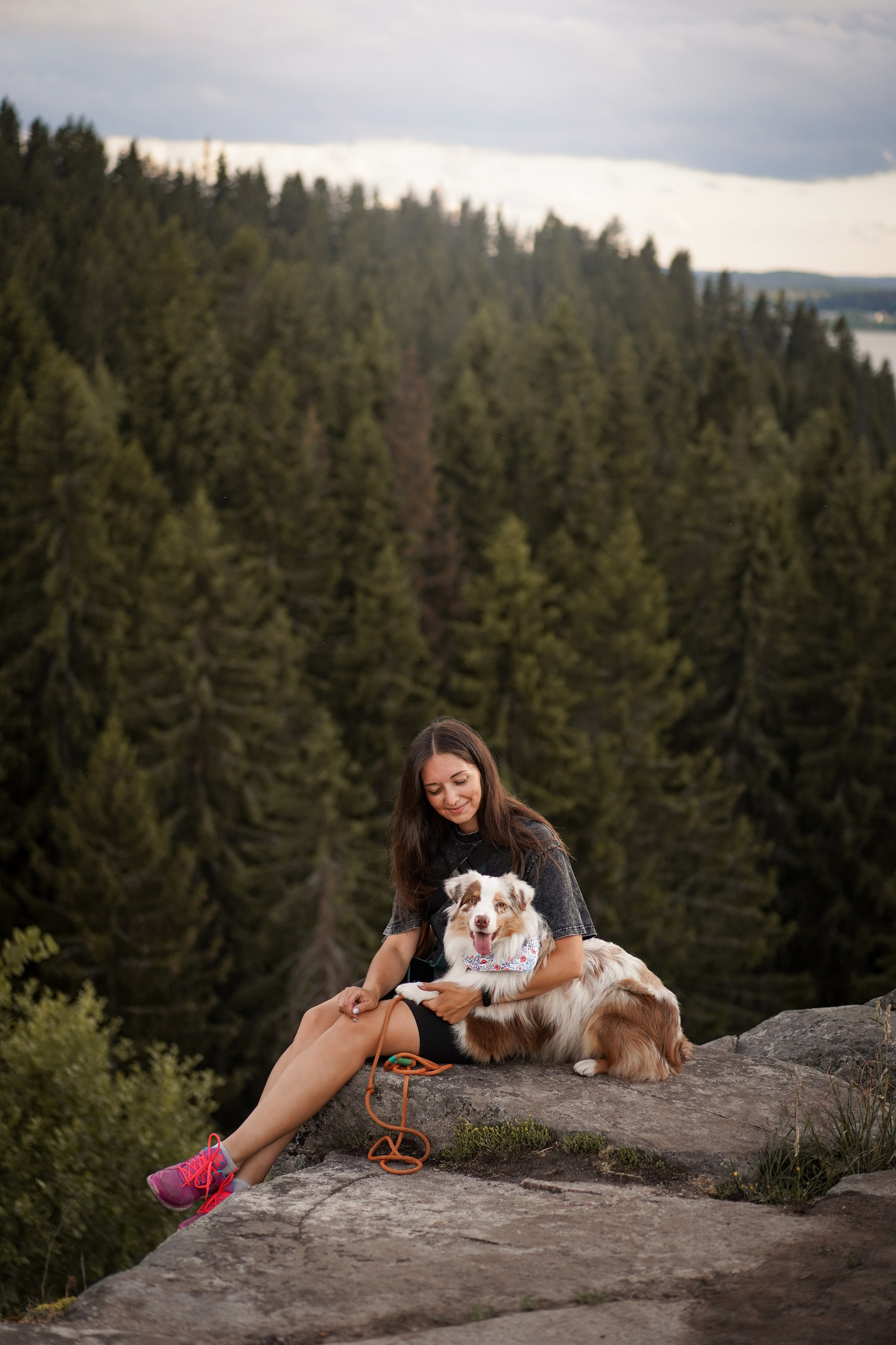 Панда и Юни в Карелии. Фотограф-анималист в Санкт-Петербурге Яна Мартынова