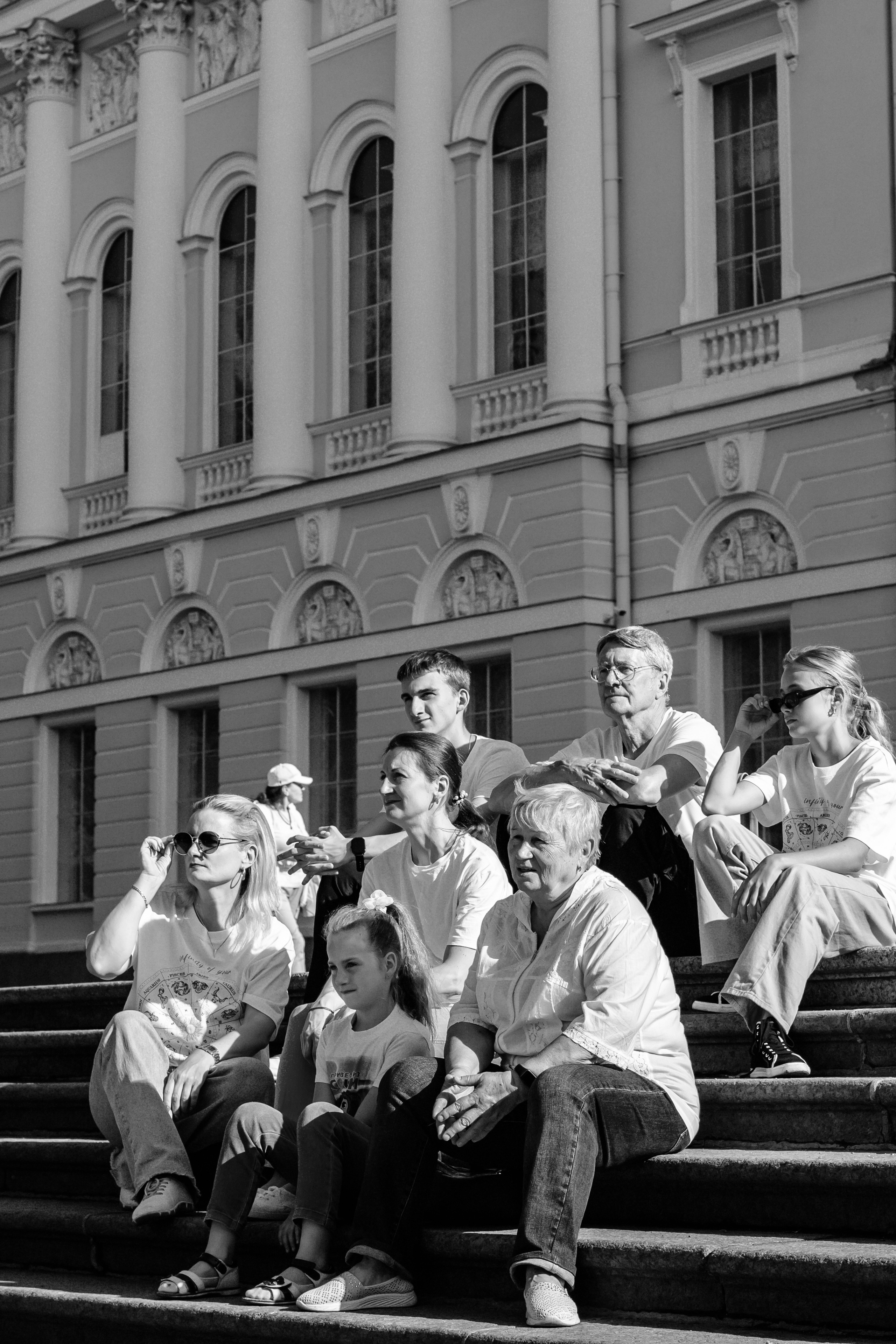 Большая семейная фотоистория в городских локациях. Детский и семейный фотограф Афанасьева Ольга. Санкт-Петербург