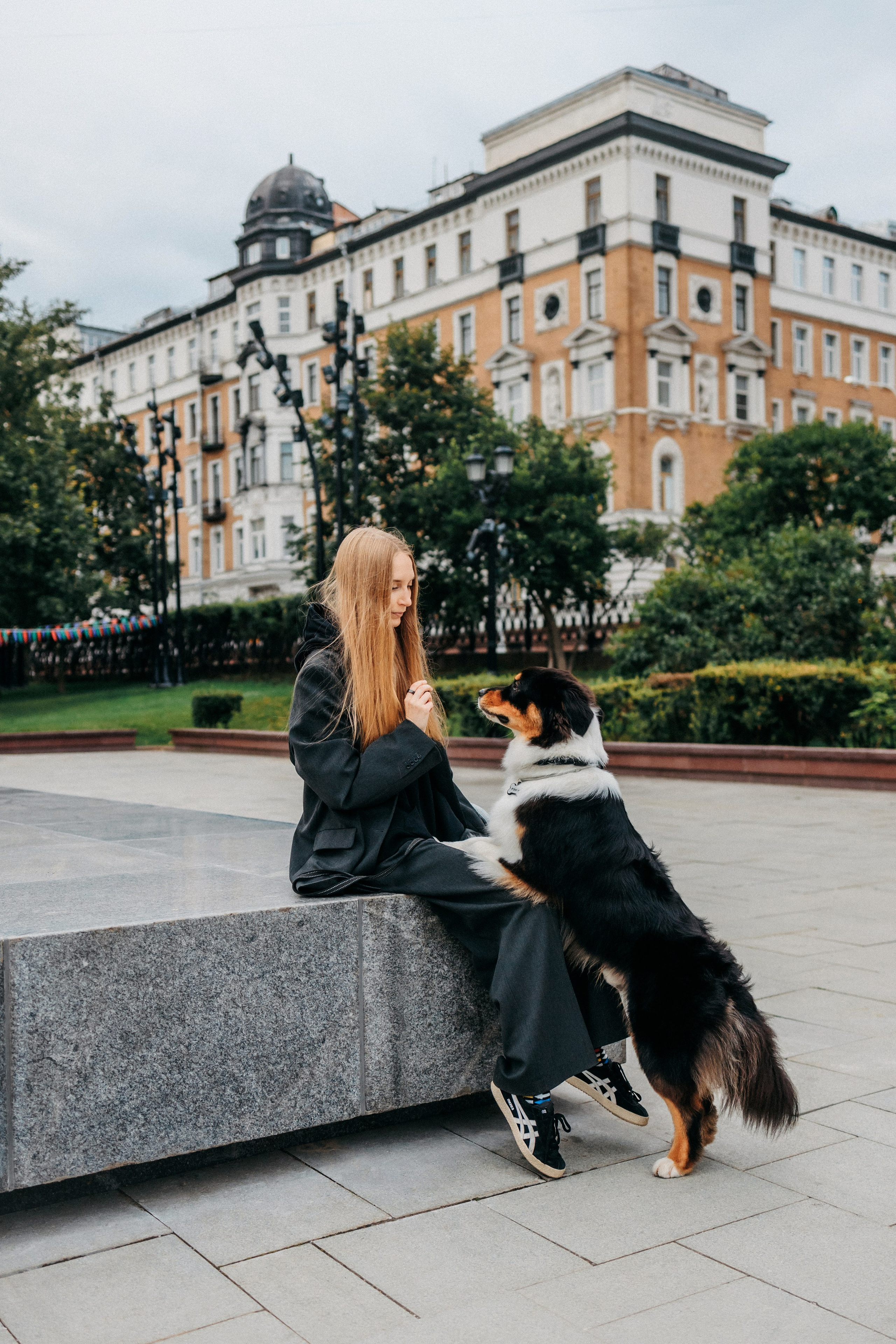 Лена и Рэй. Фотограф-анималист Елена Радченко, Москва