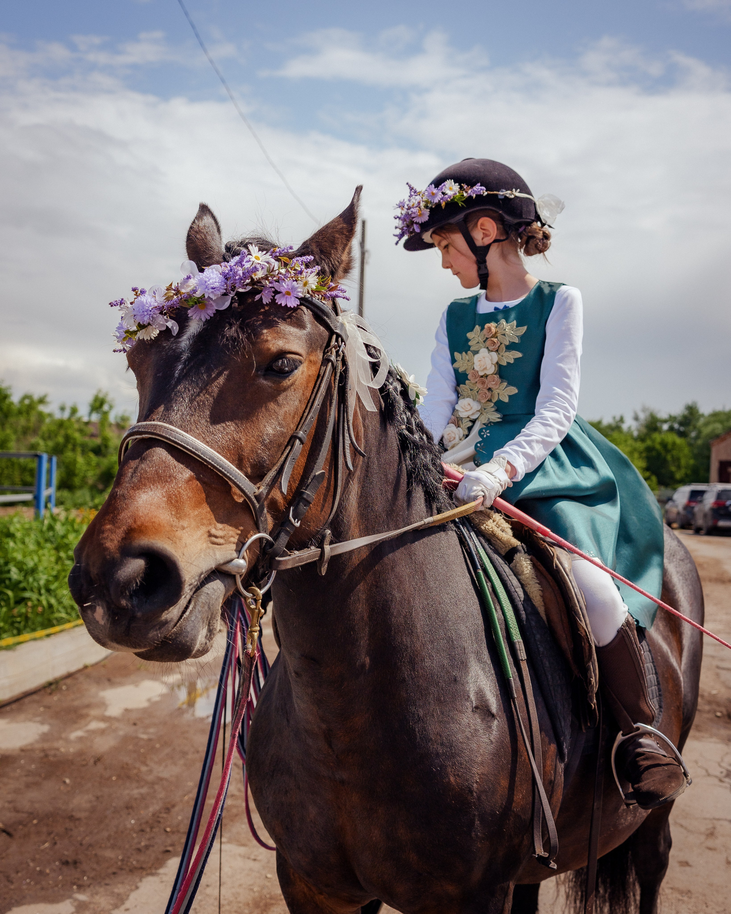 Конный клуб Горки. Портретный и семейный фотограф в Москве/Видное