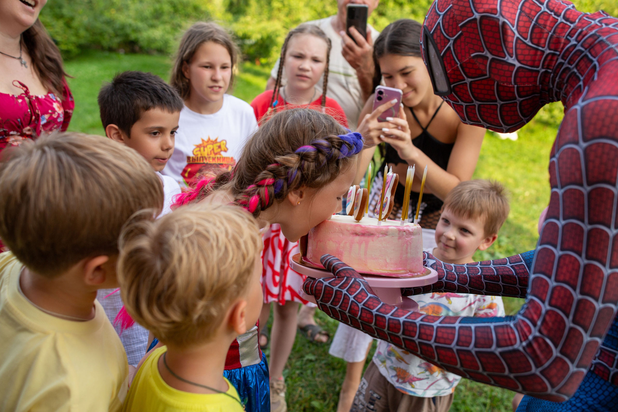 День рождения Насти. Пенная вечеринка. Семейный и детский фотограф Анна Петракова