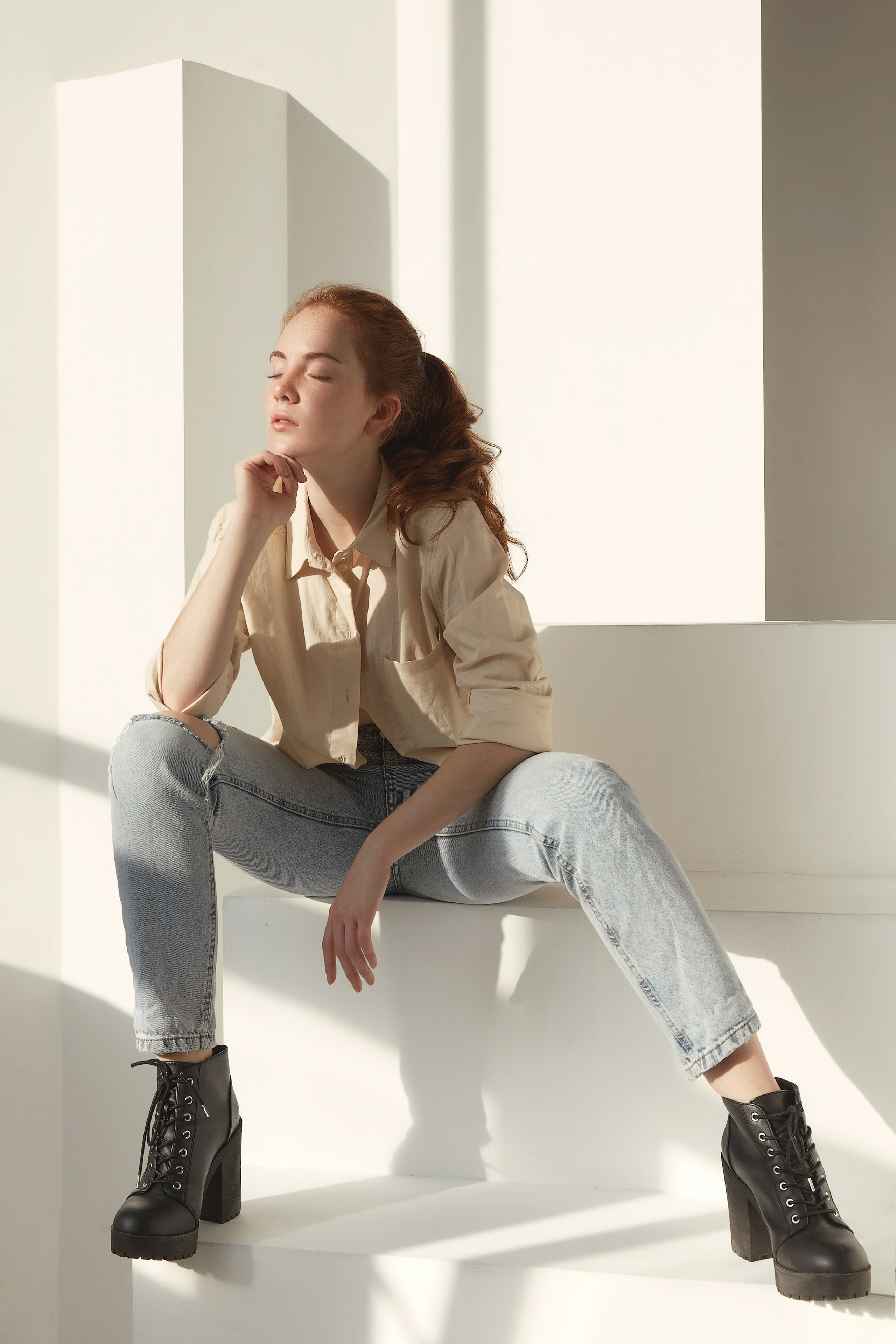 Модельное портфолио. Портретный фотограф в Москве Кушаков Иван