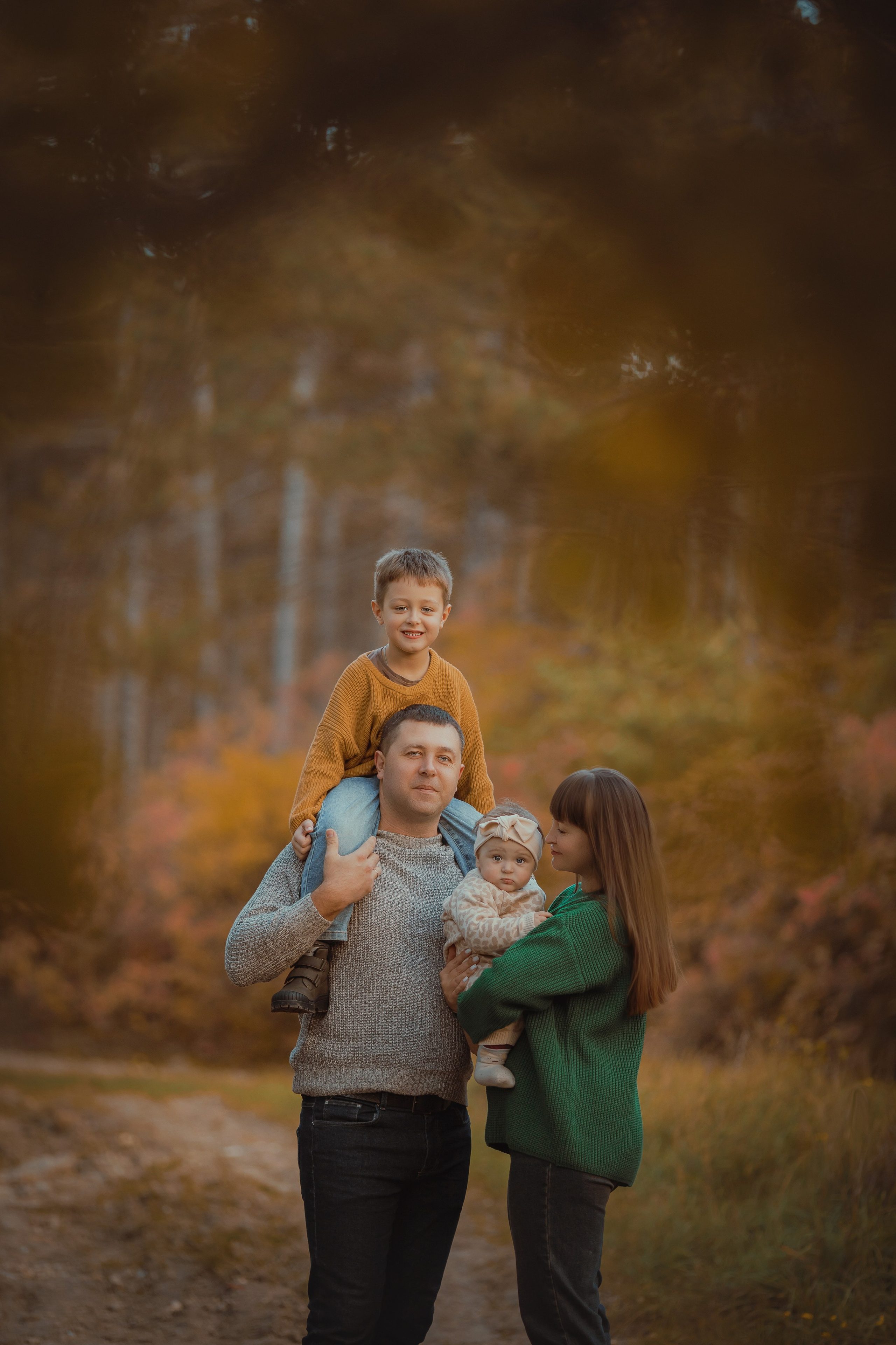 Семья Гутник. Осень. Семейный и детский фотограф в Крыму Екатерина Швец
