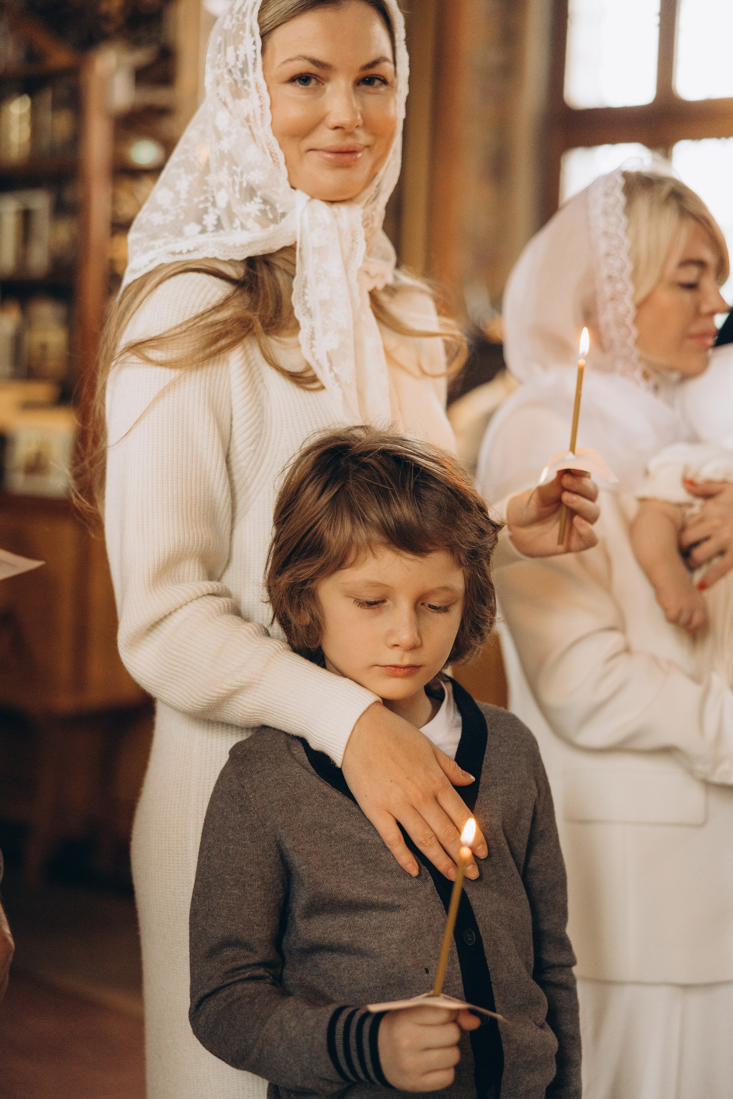 Крещение Дианы. Семейный фотограф в Москве Виктория Ястребинская