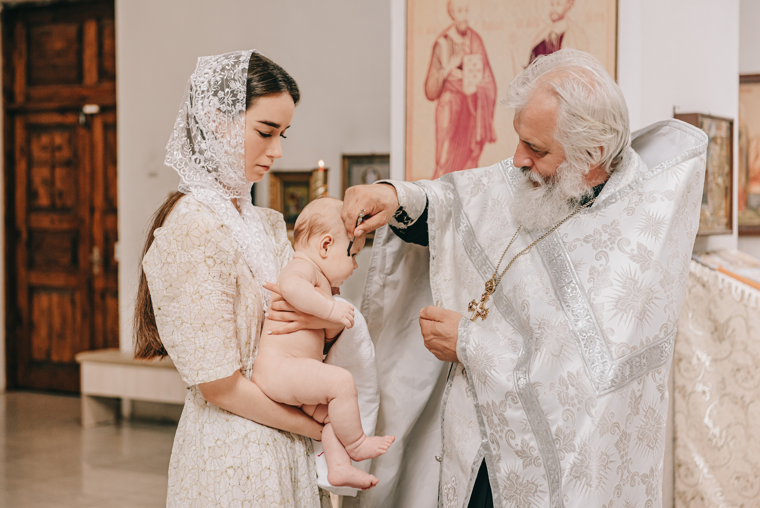 Крещение Мирославы. Фотограф в Краснодаре Зеленкина Дарья