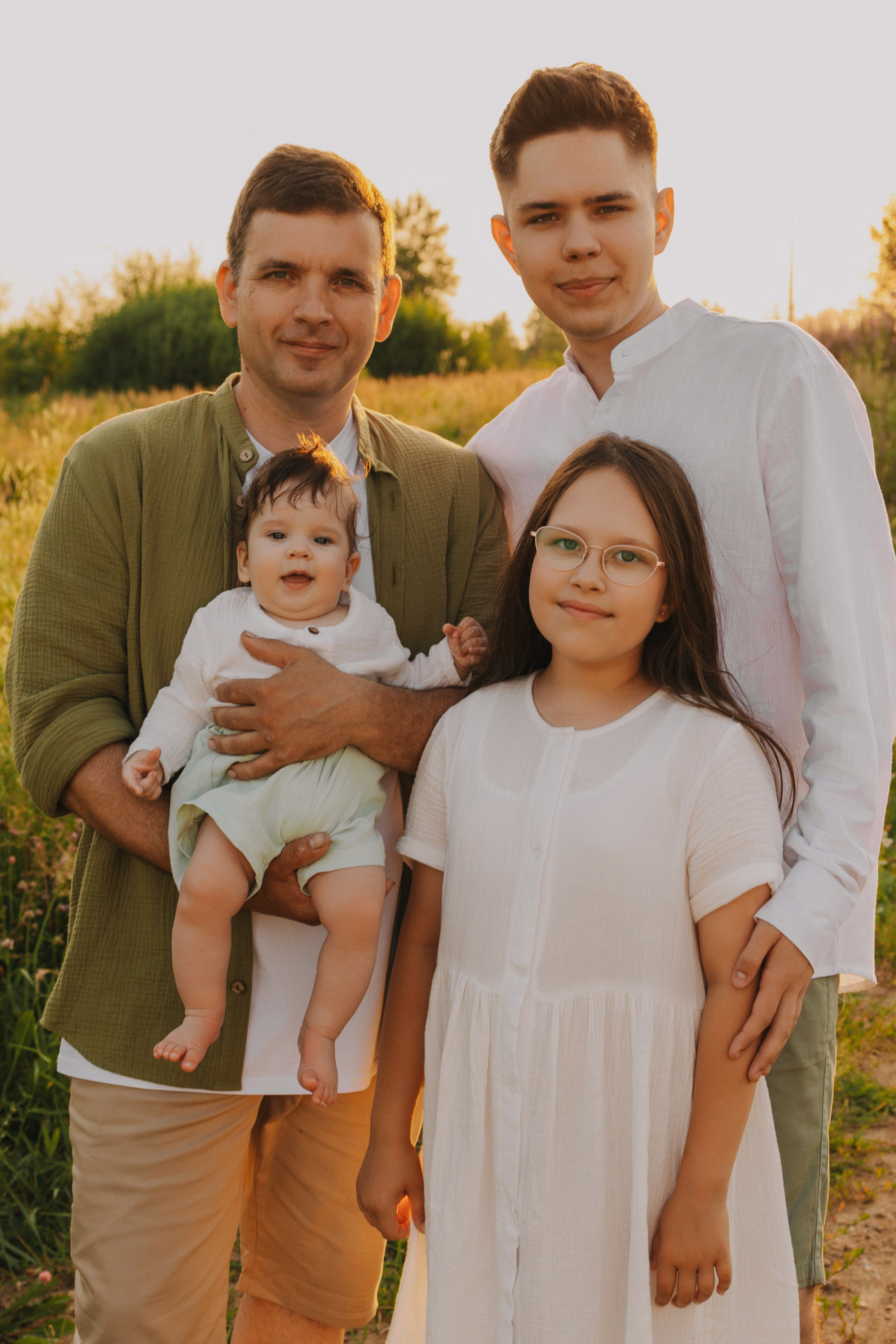 Семейный Пикник: Летняя Съемка