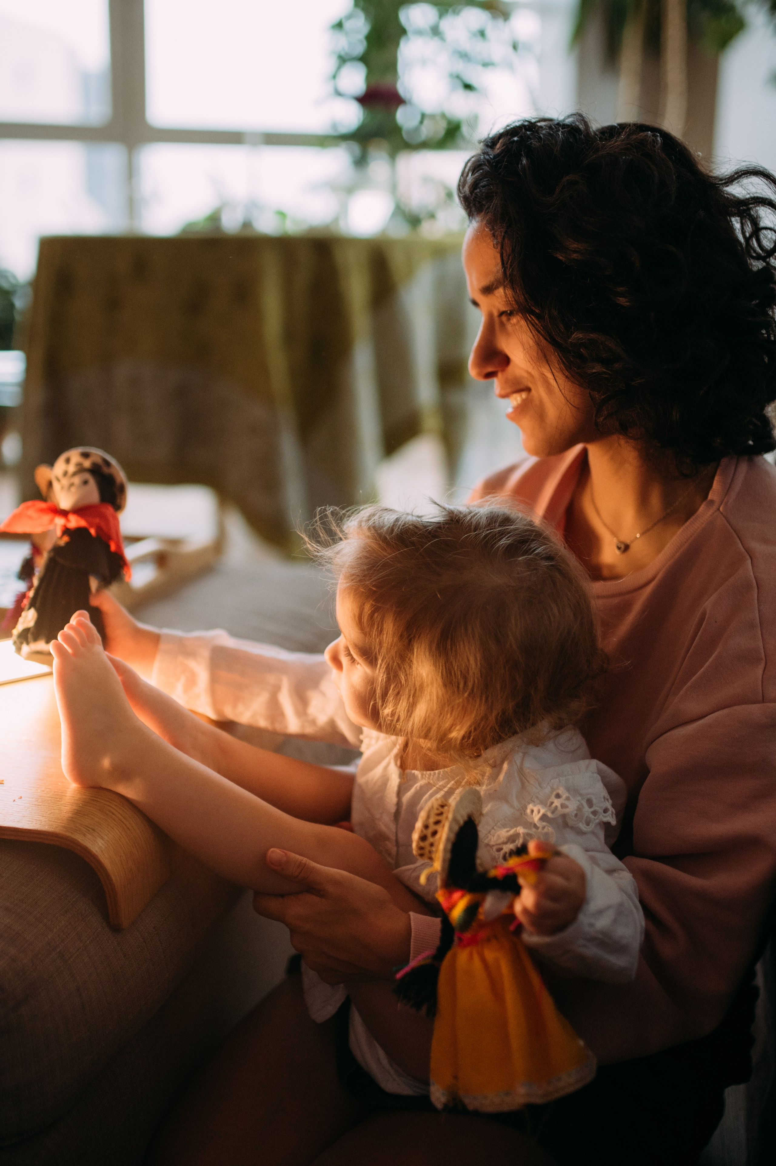 Саэлита и Каталина. Домашняя уютная съемка