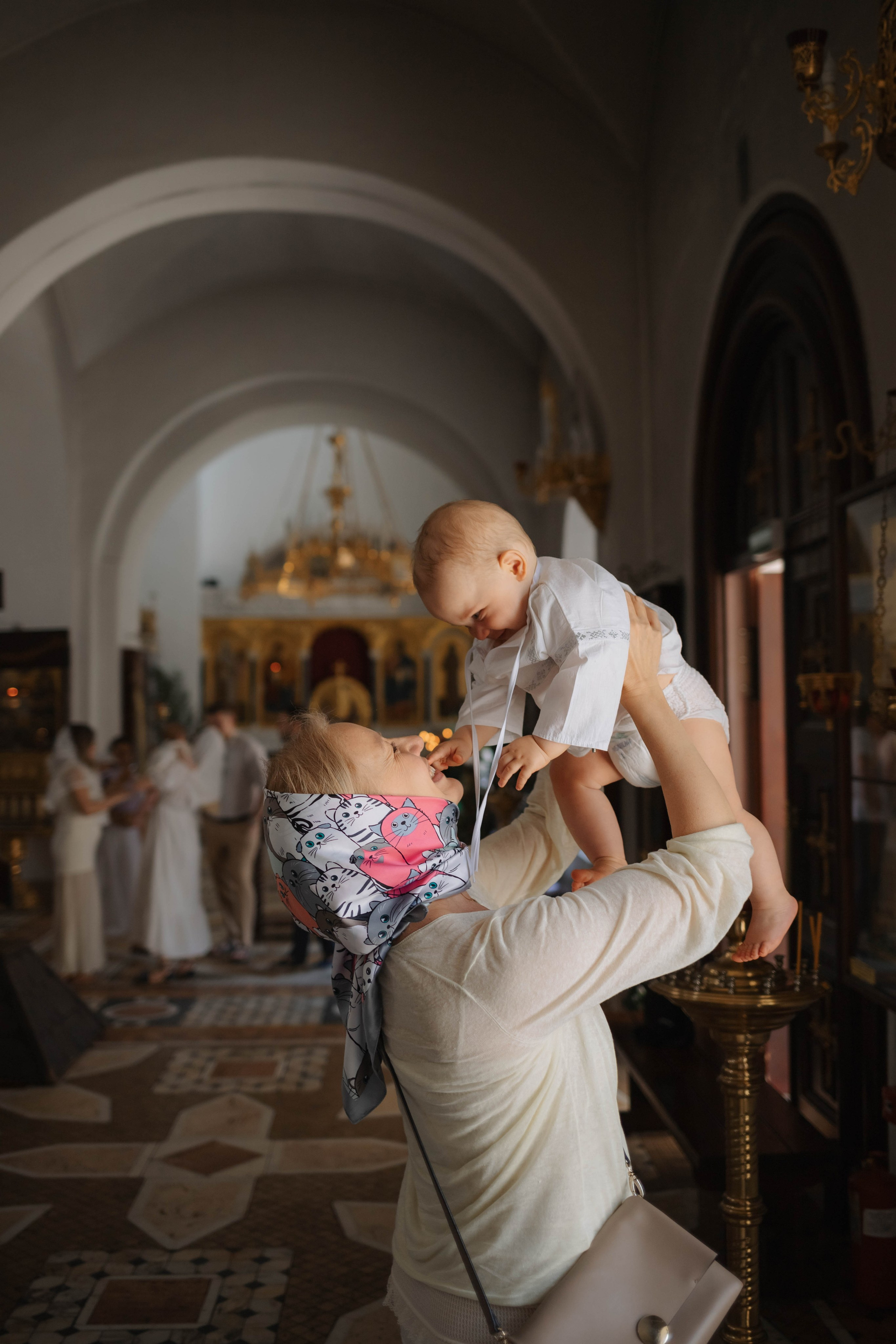 Крещение Миши. Семейный и детский фотограф в Москве Александра Нараевская