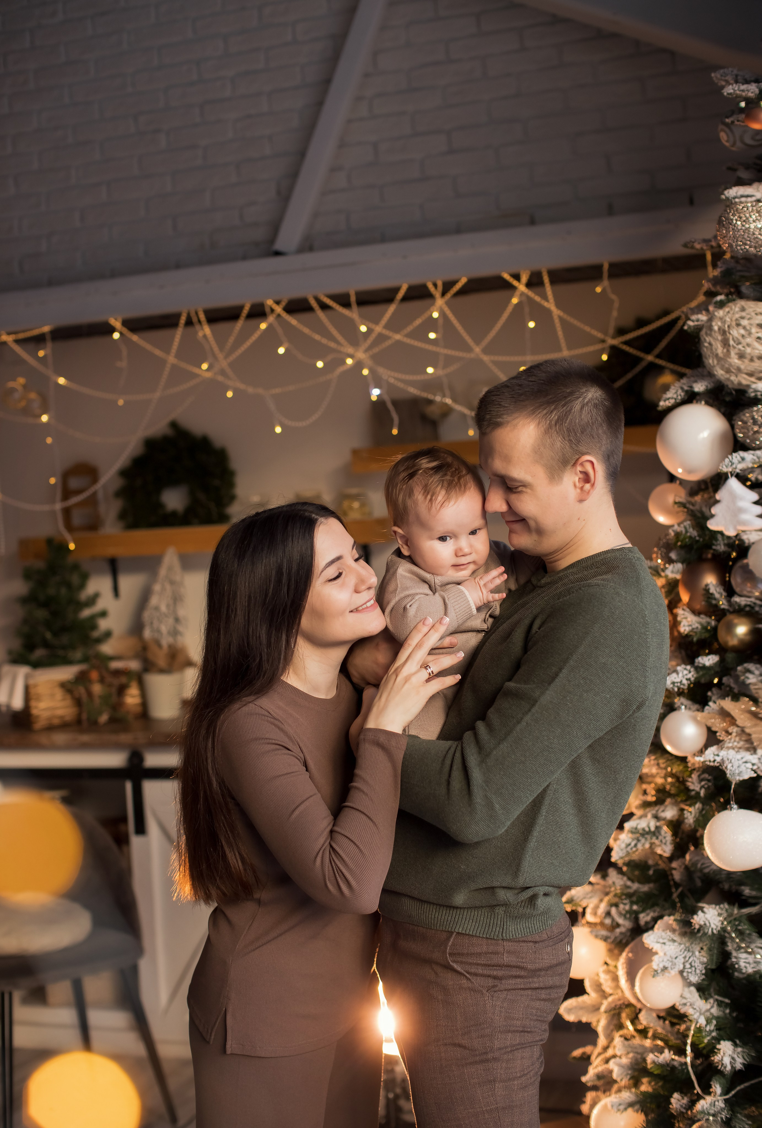 Первый Новый год. Семейный и детский фотограф в Саратове Полина Коткина