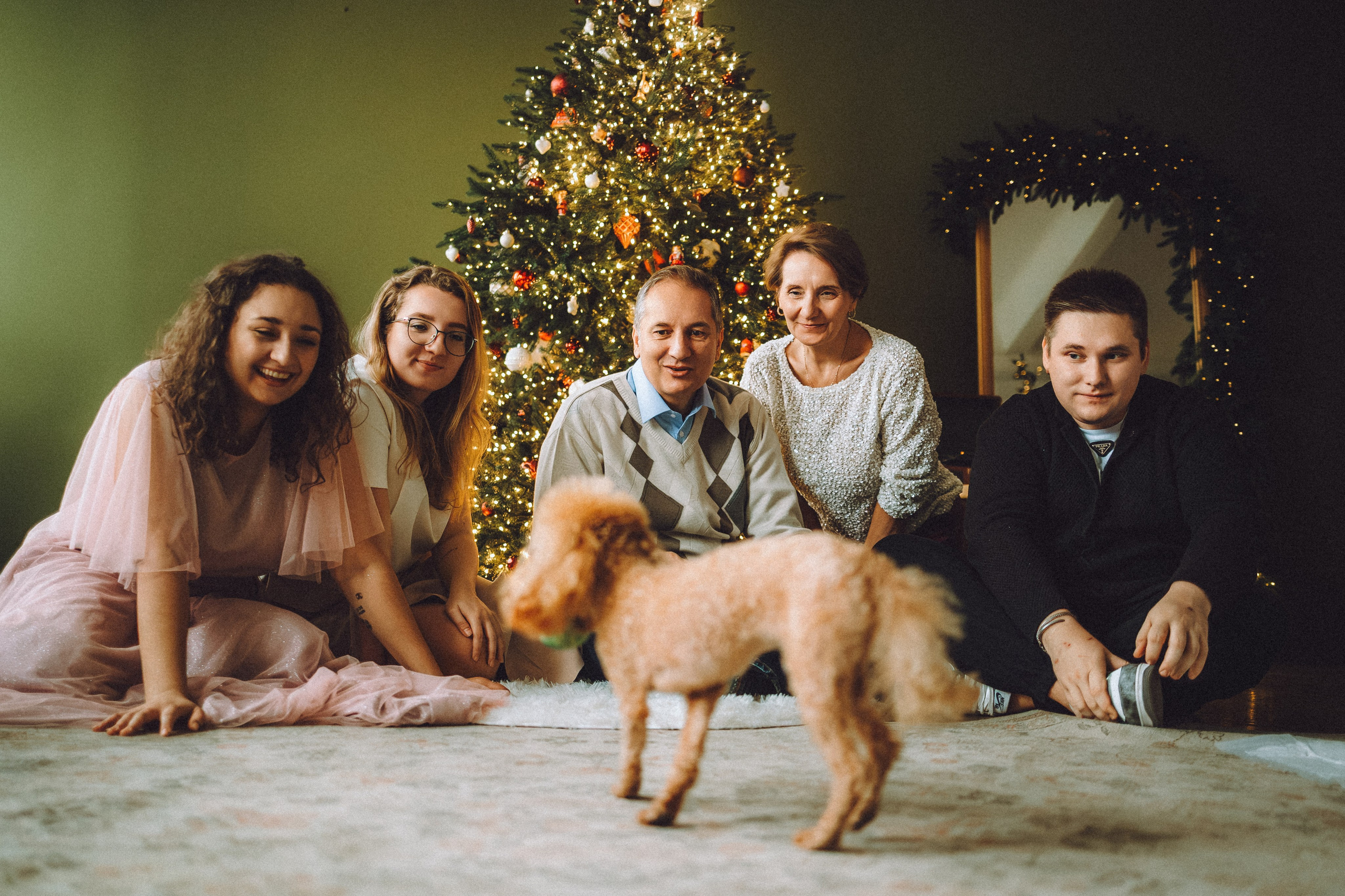 Джули, Шелли и их семья