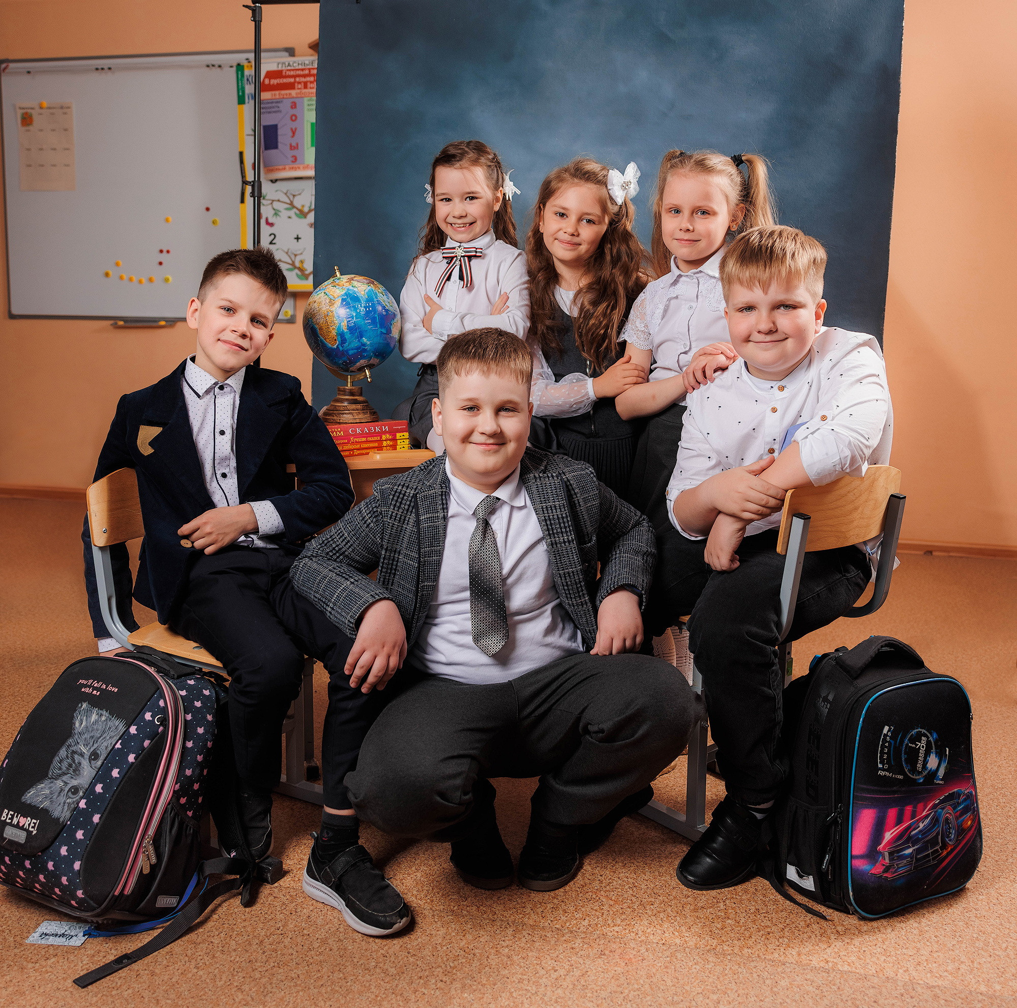 Школа. Детский фотограф в Магнитогорске Раиль Рахметов